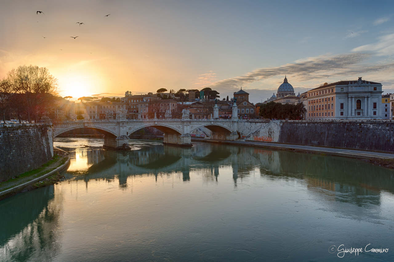 Sunset on Rome - HDR...