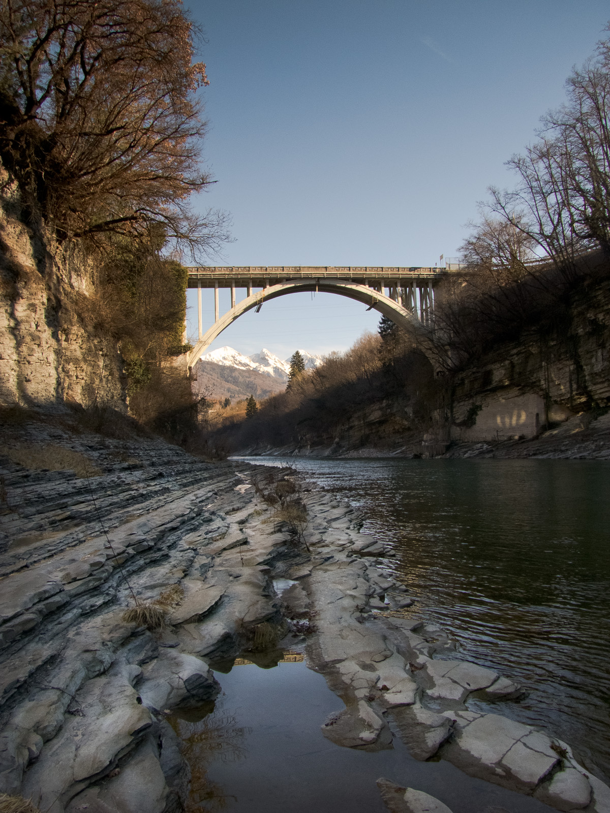 Ponte sul Piave a Ponte nelle Alpi...