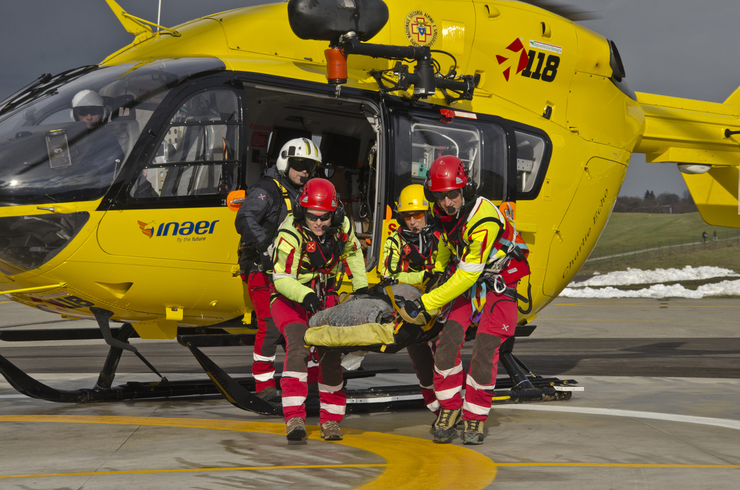 Airbus EC145 Helicopter - Helicopter Rescue 118 Pavullo...