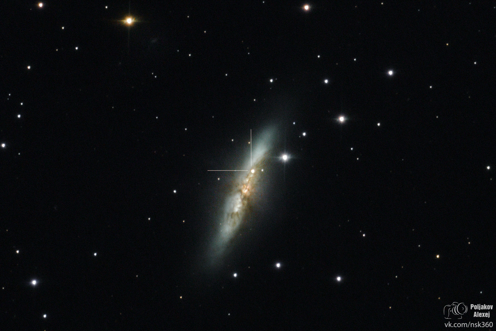 Supernova SN 2014j...
