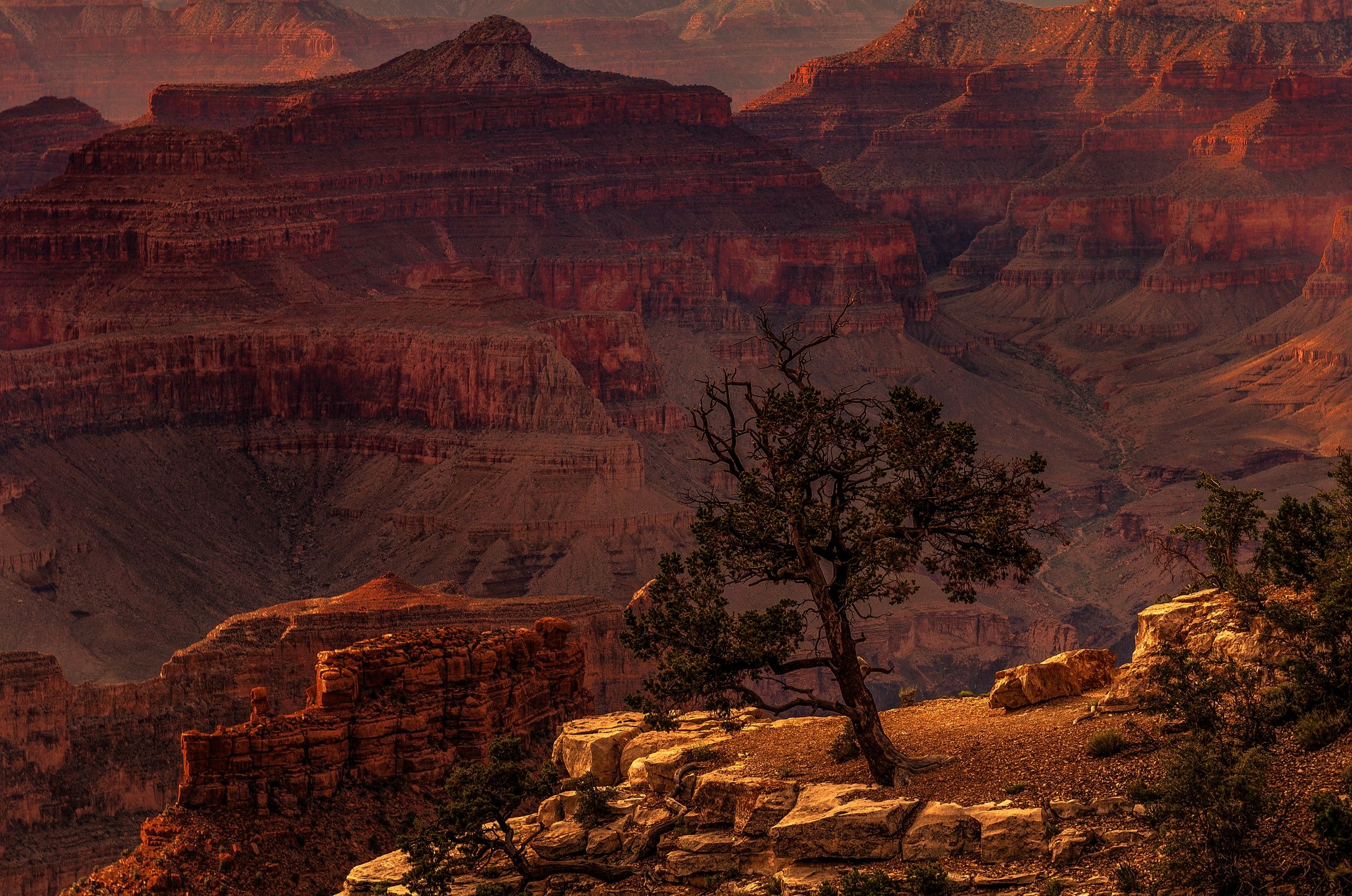 USA - Tramonto sul Grand Canyon...