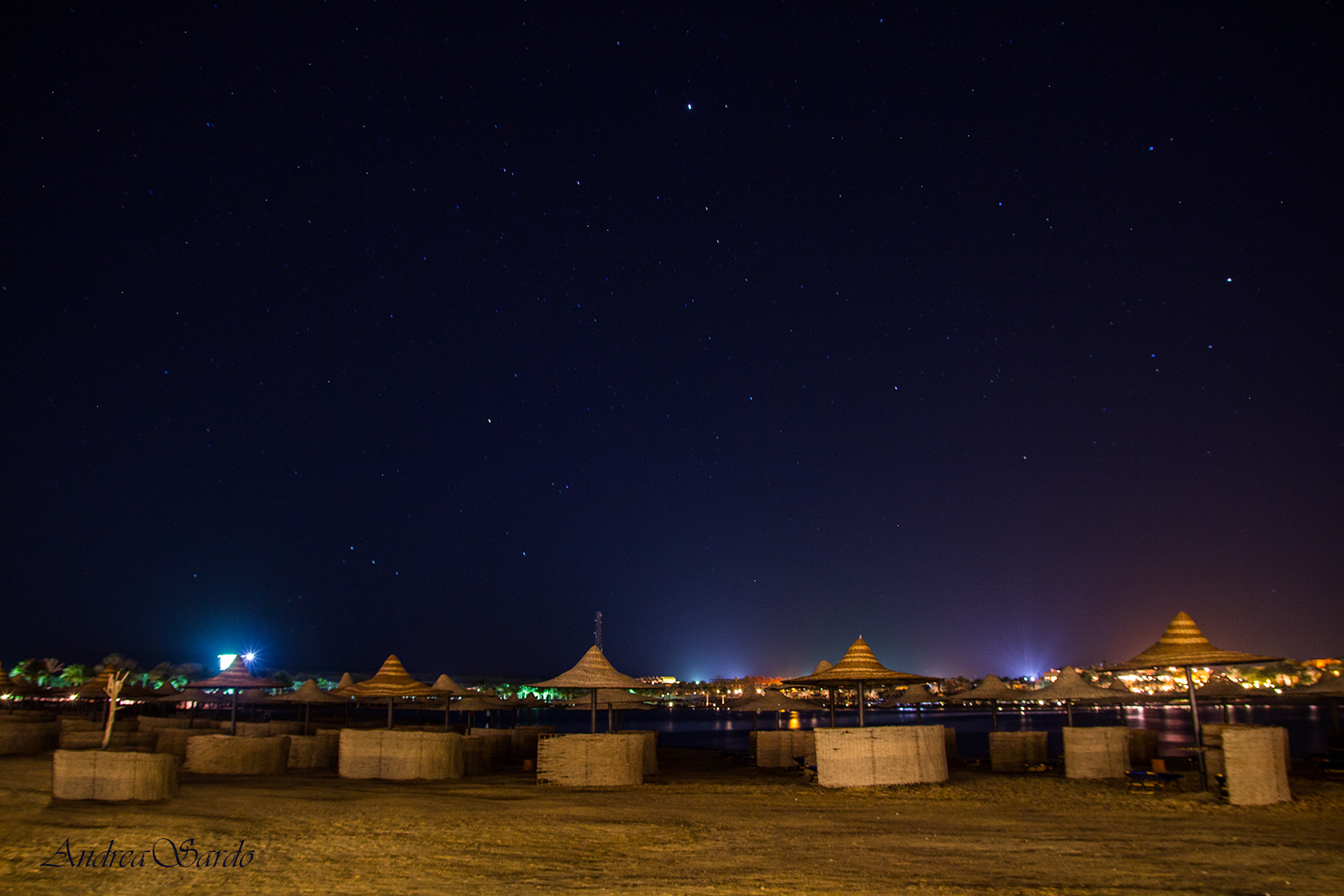 Coraya bay sotto le stelle (Mar Rosso)...