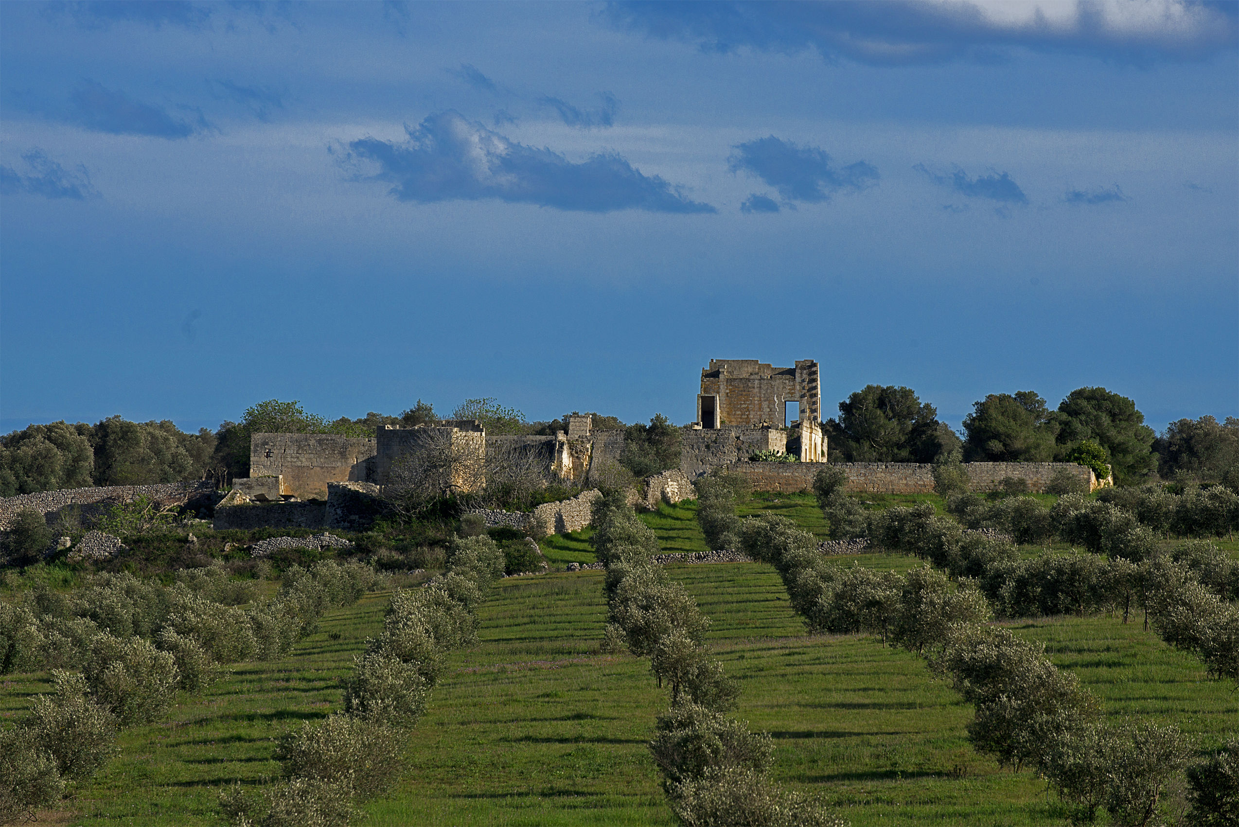 Masseria ruined landscape...
