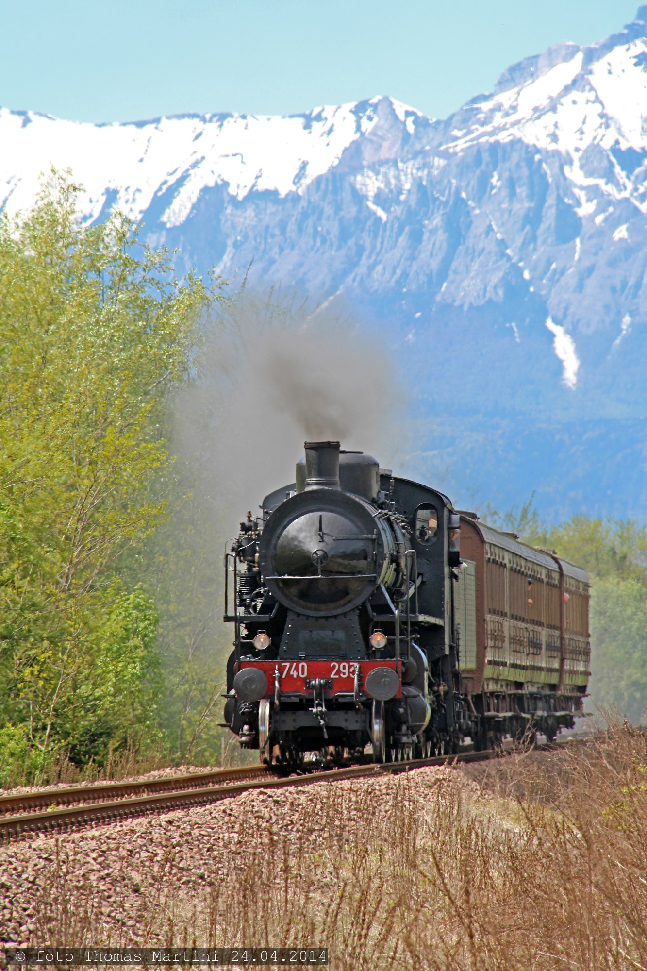 Steam locomotive Valsugana...