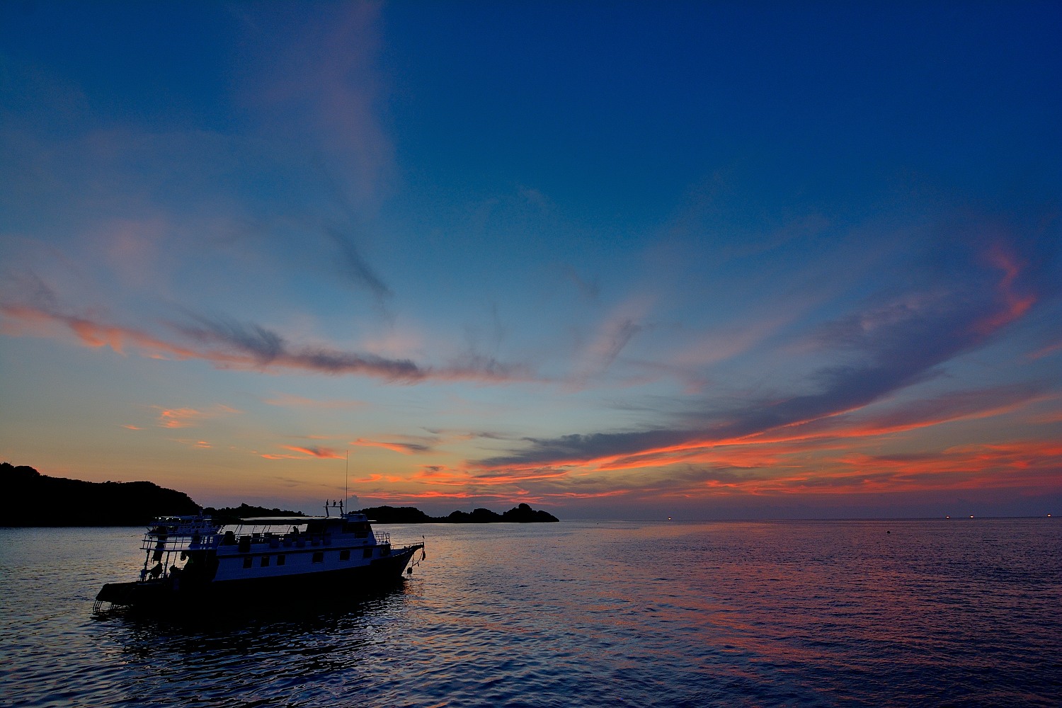 Sunset at Similan Island...