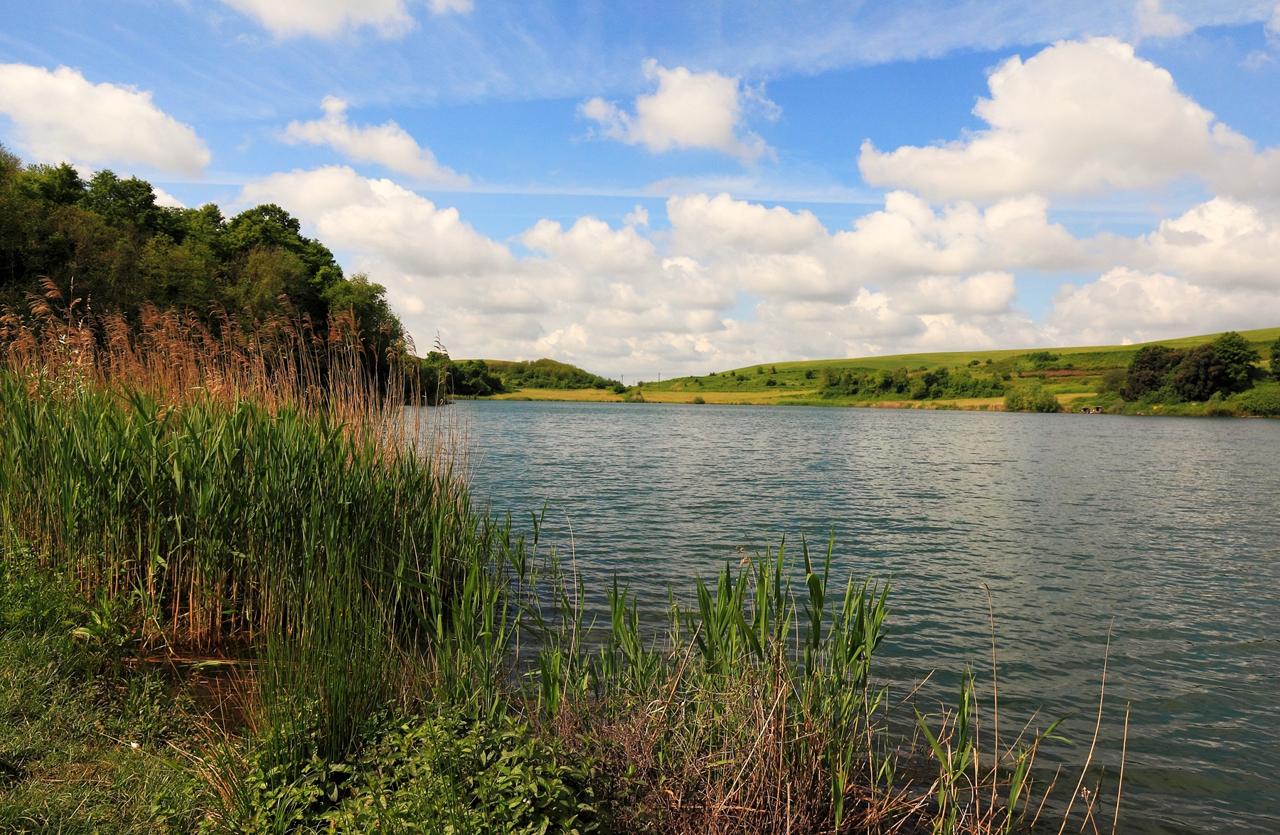 Lake Giulianello...