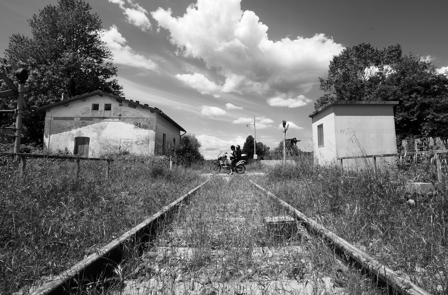 The old railway...