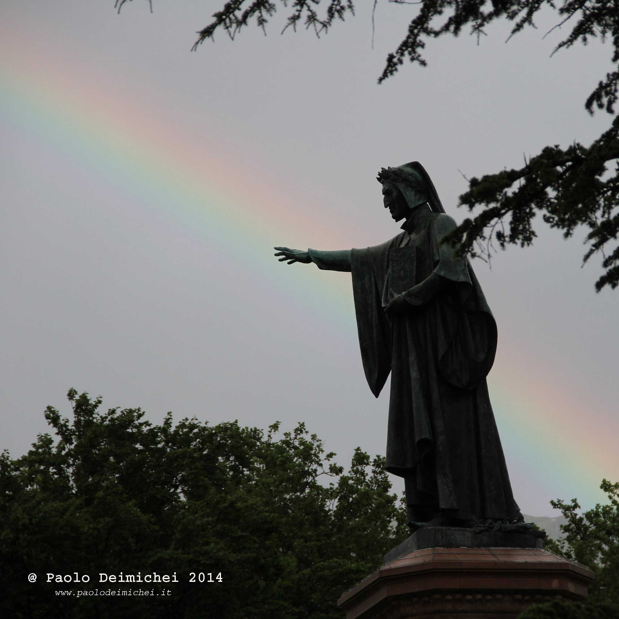 Arcobaleno in Piazza Dante 2 (Trento)...