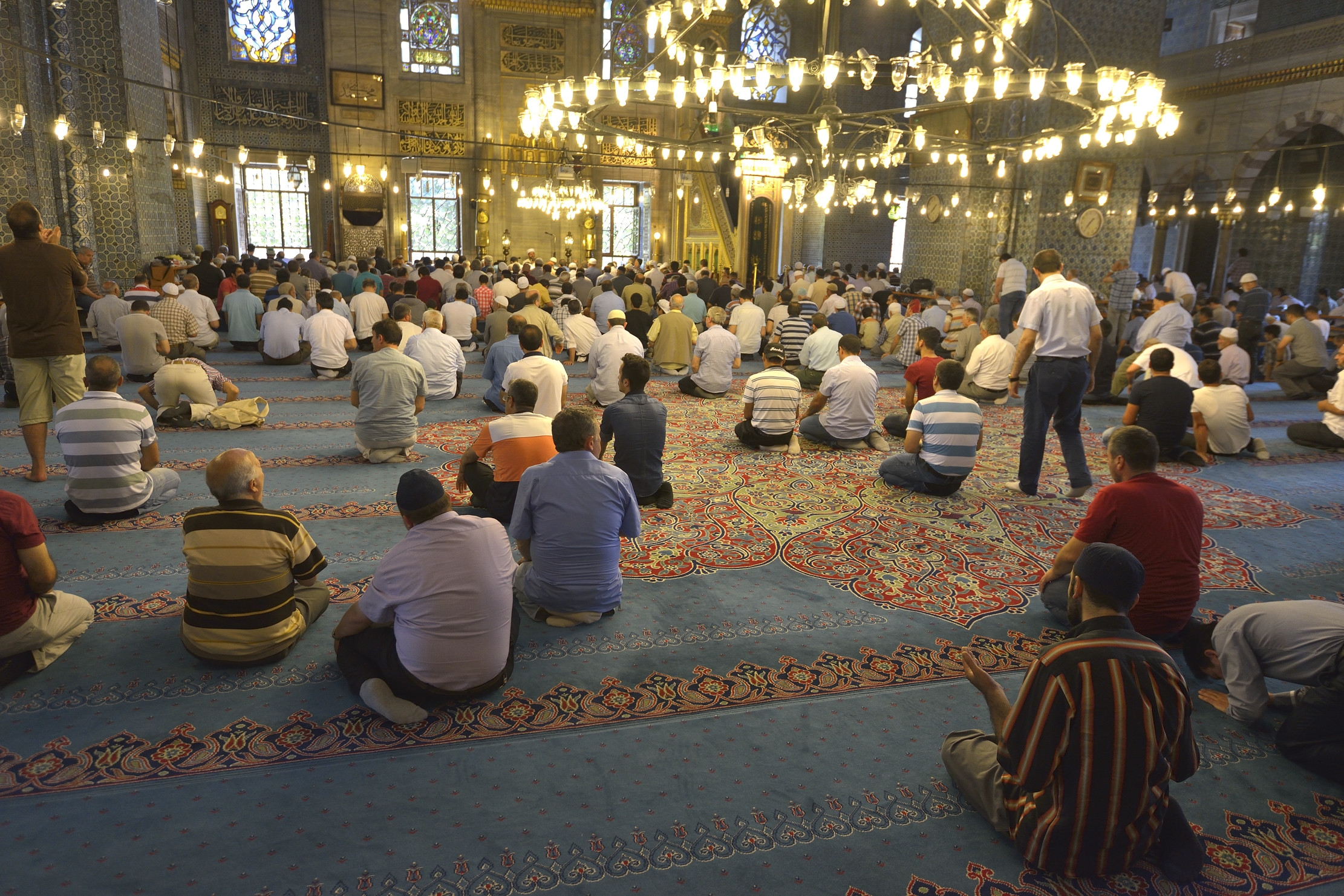 In prayer...