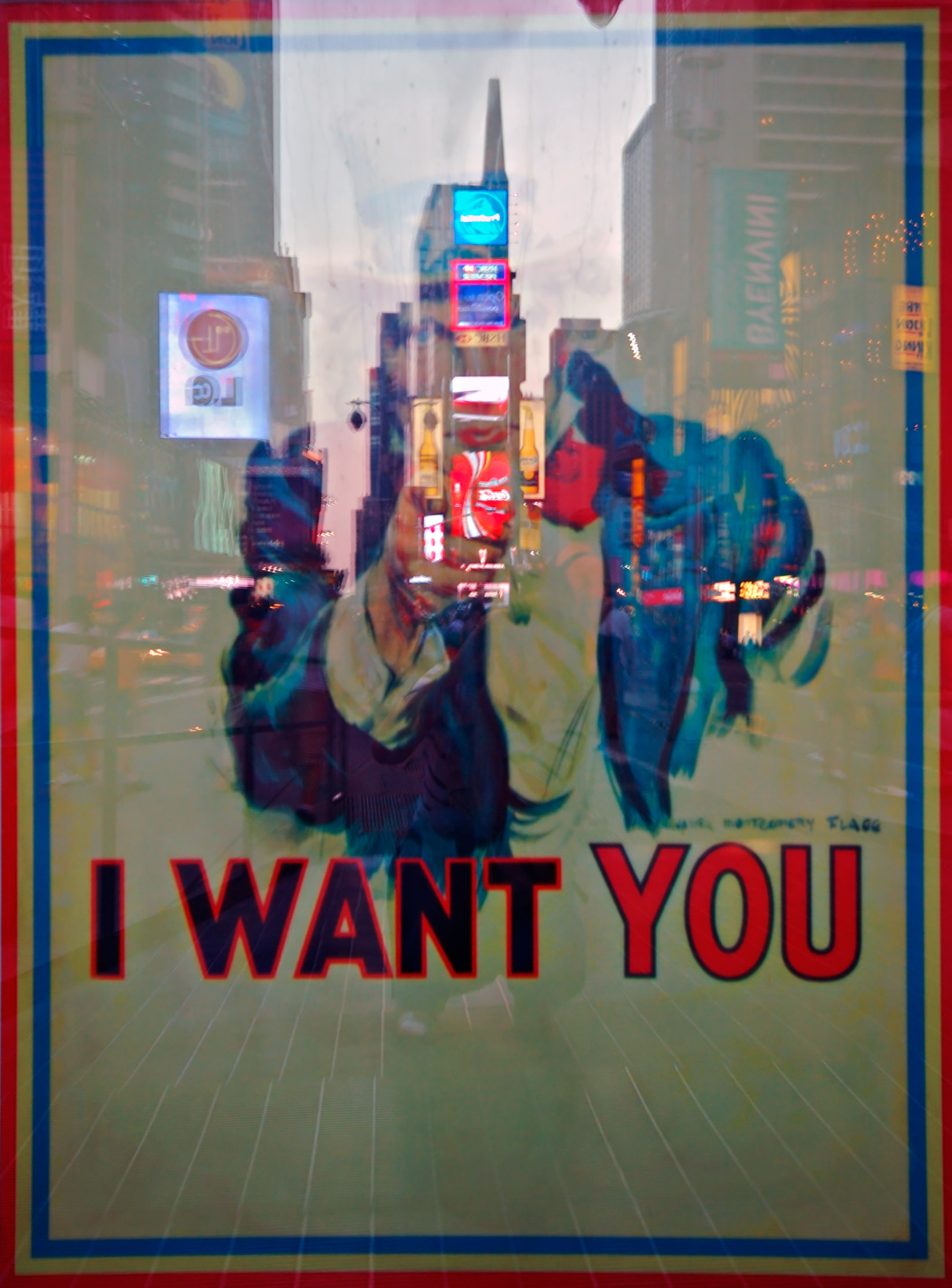 I want you in Times Square...