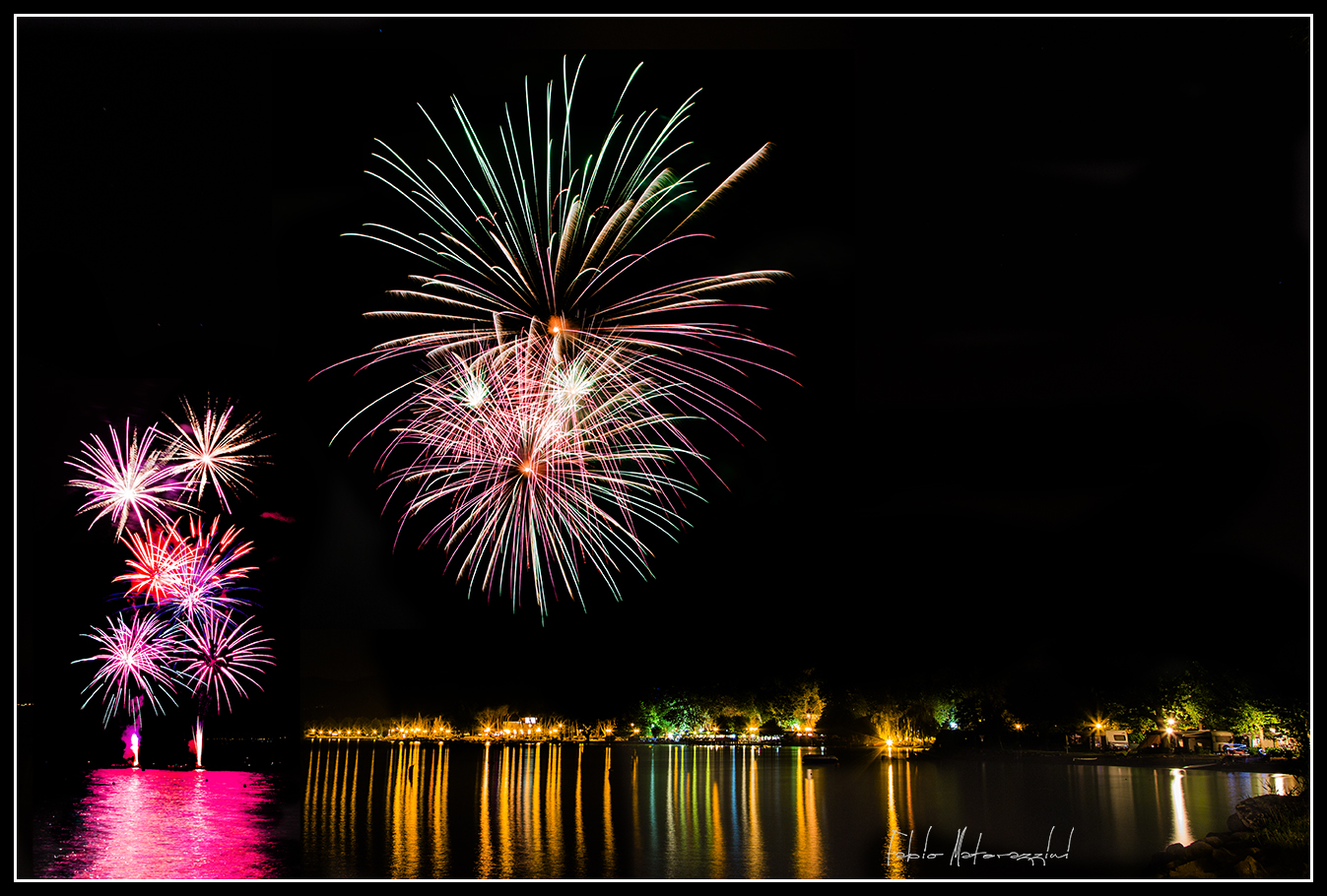 Fireworks Santa Cristina in Bolsena...