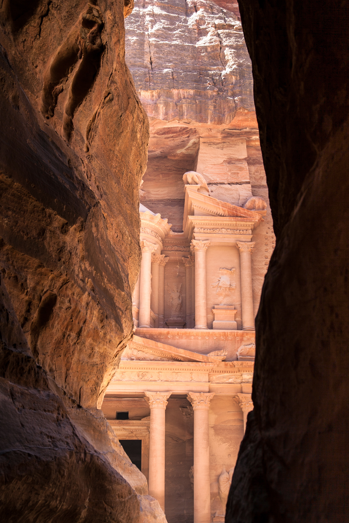 Petra - the Siq entrance...