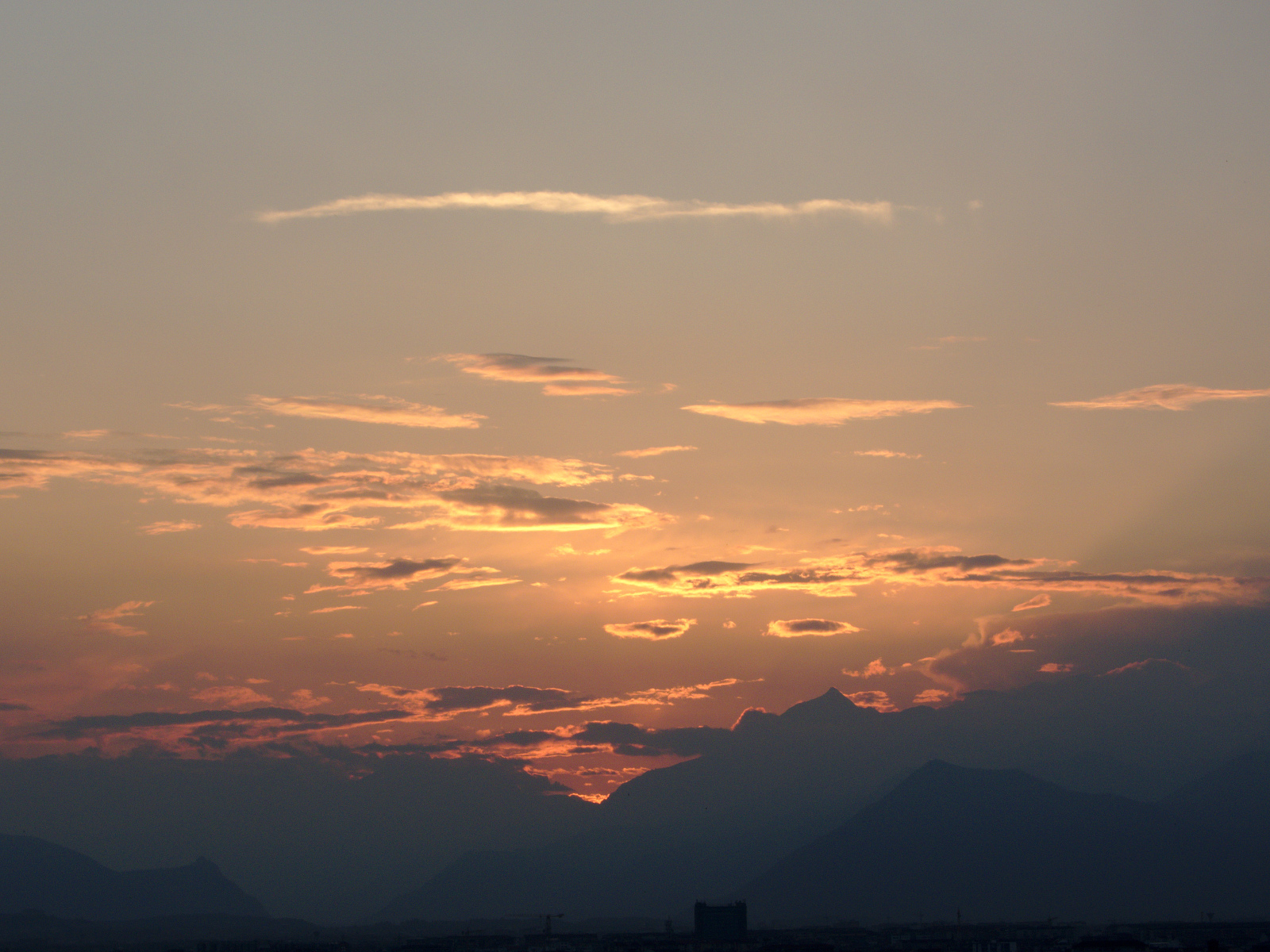 Sunset over Torino II...