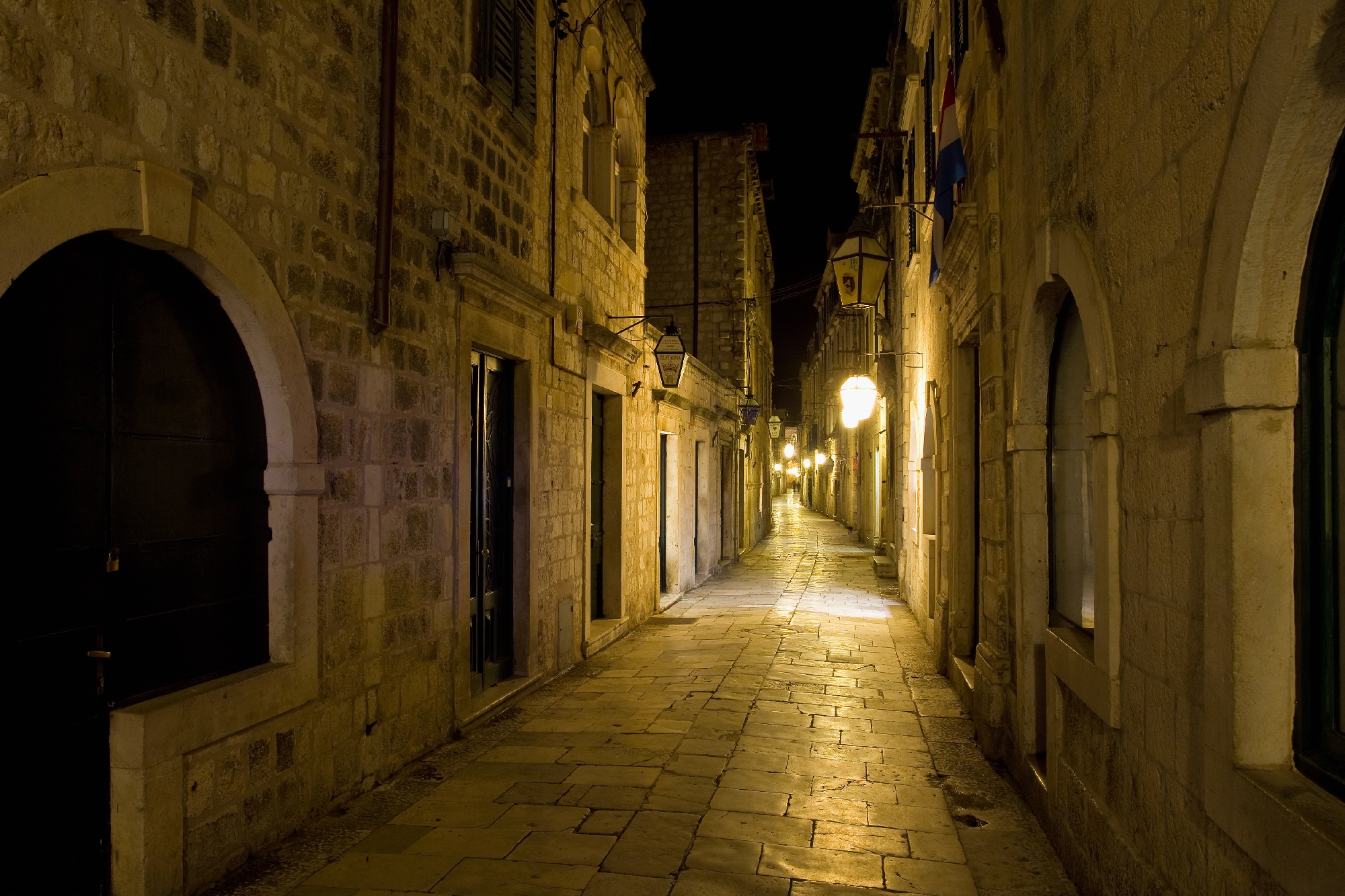 ..Dubrovnik by night.....