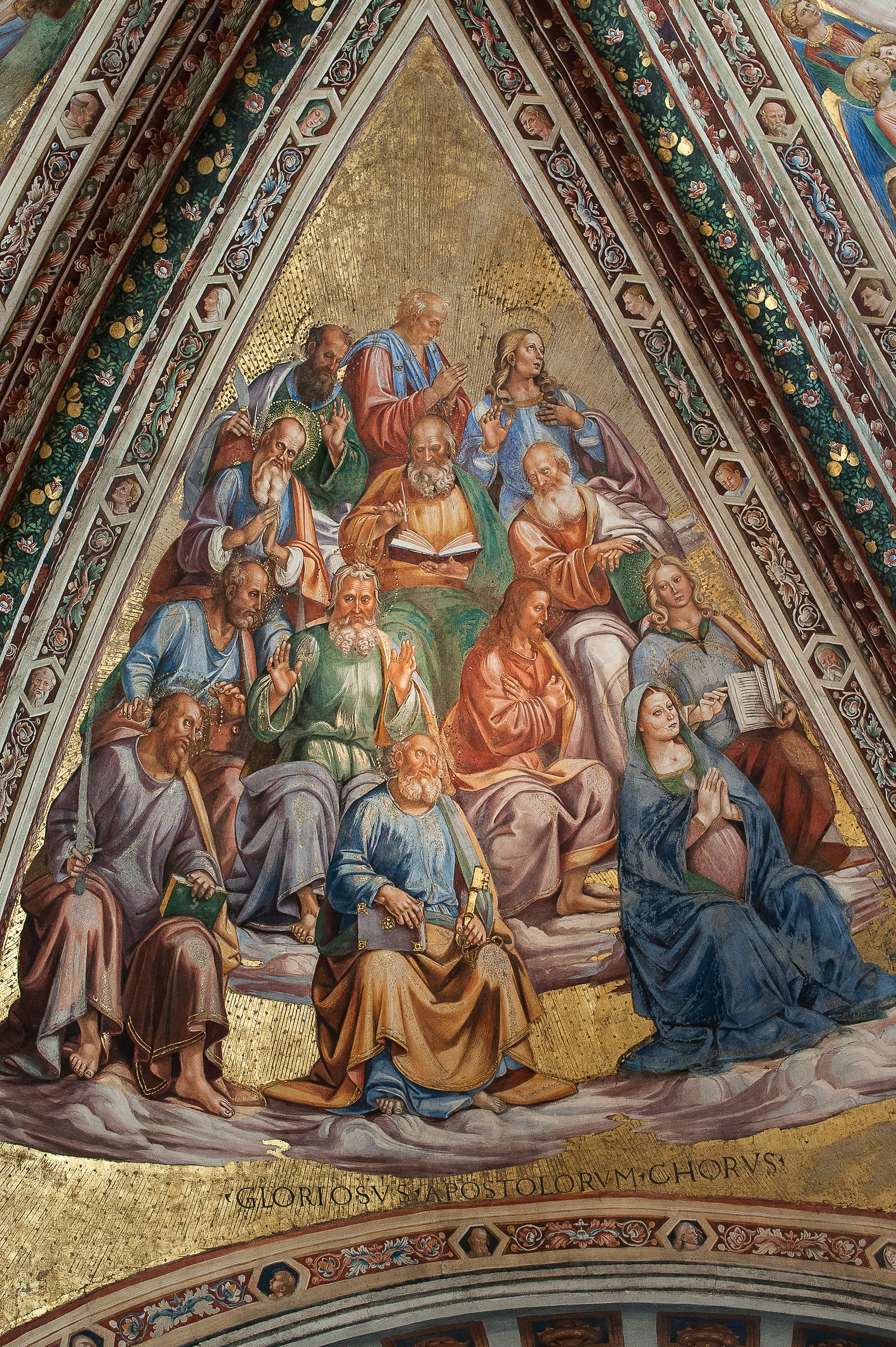 Duomo di Orvieto-Paricolare interno Cappella S.Brizio...