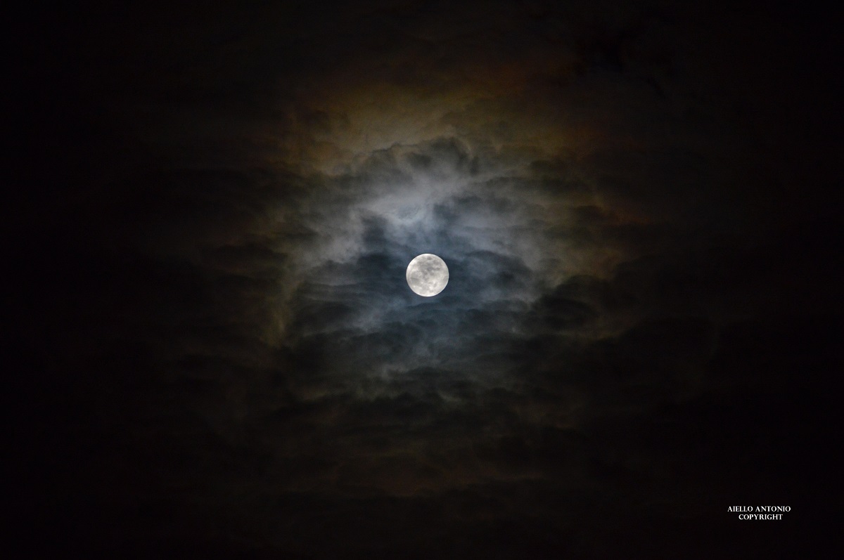 full moon...