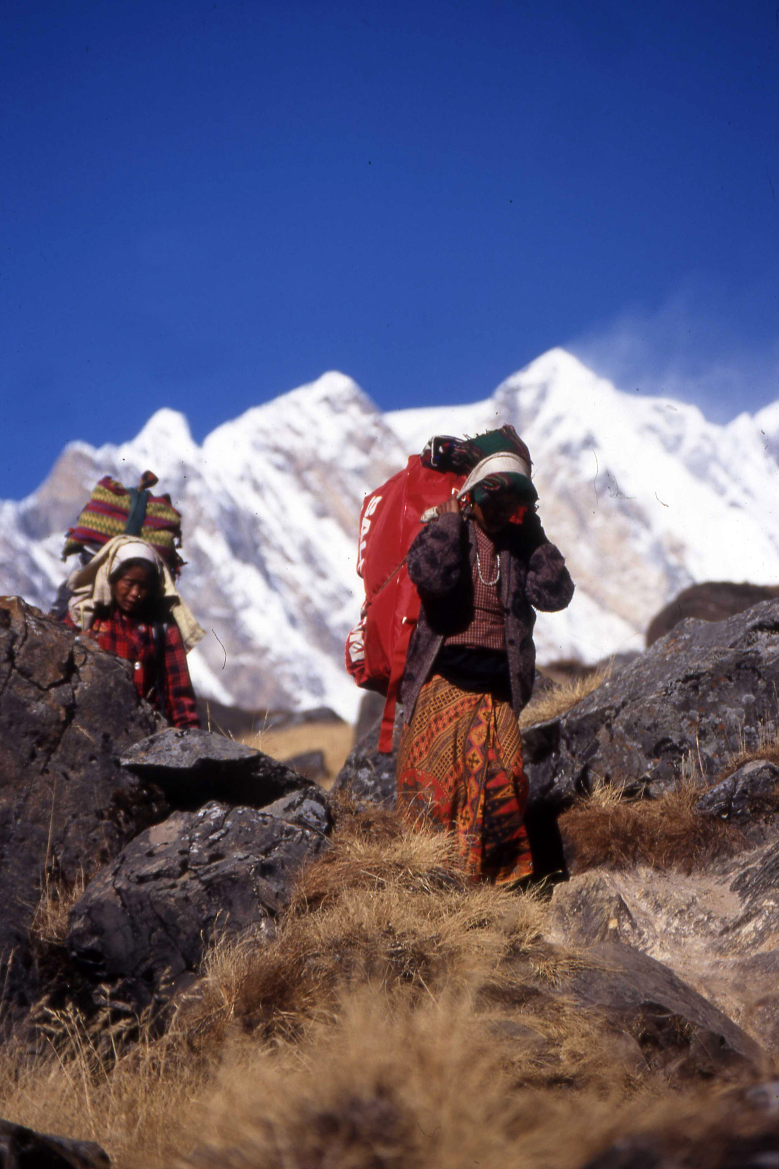 portatrici all'Annapurna...