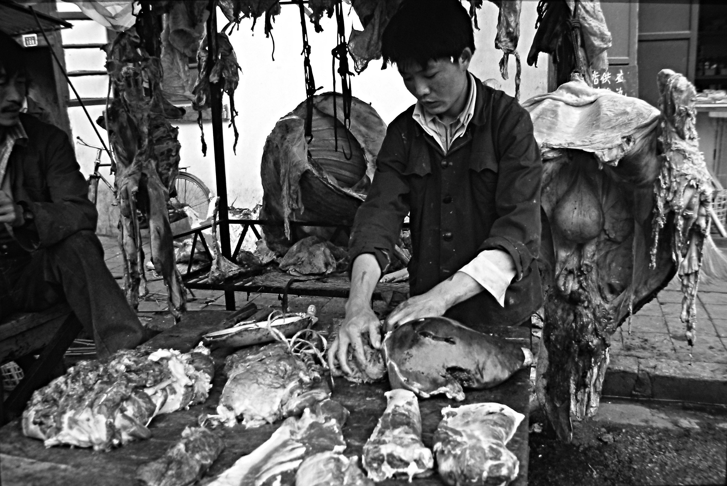 Macelleria - Chengdu - Cina - 1985...