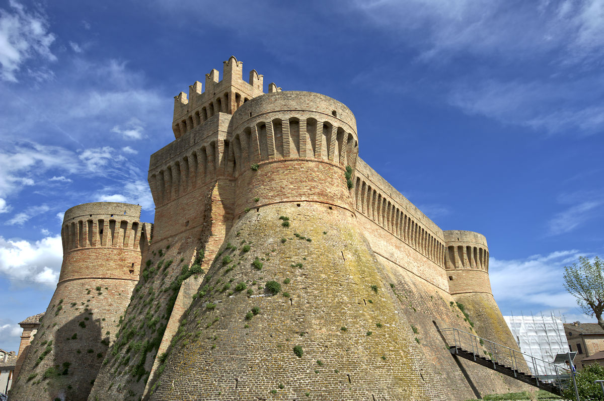 The Urbisaglia fortress...