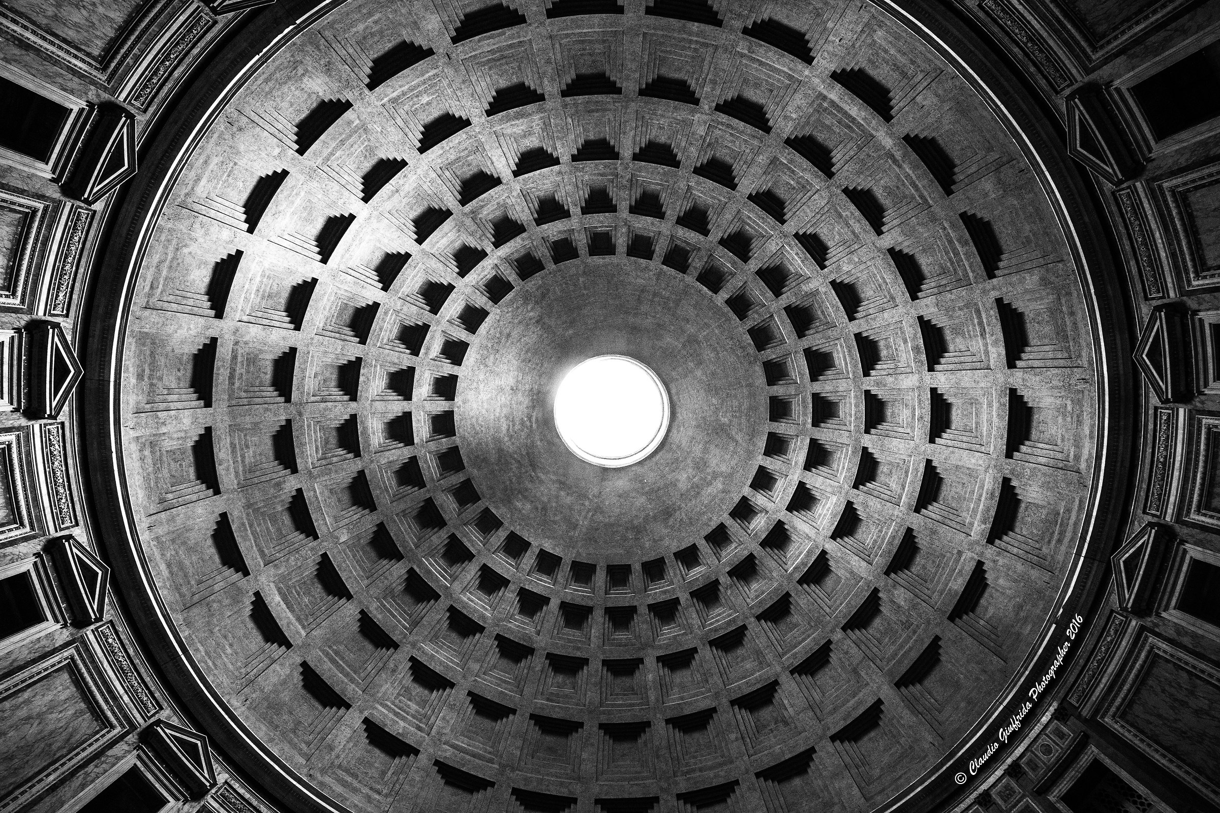 the dome of the Pantheon...
