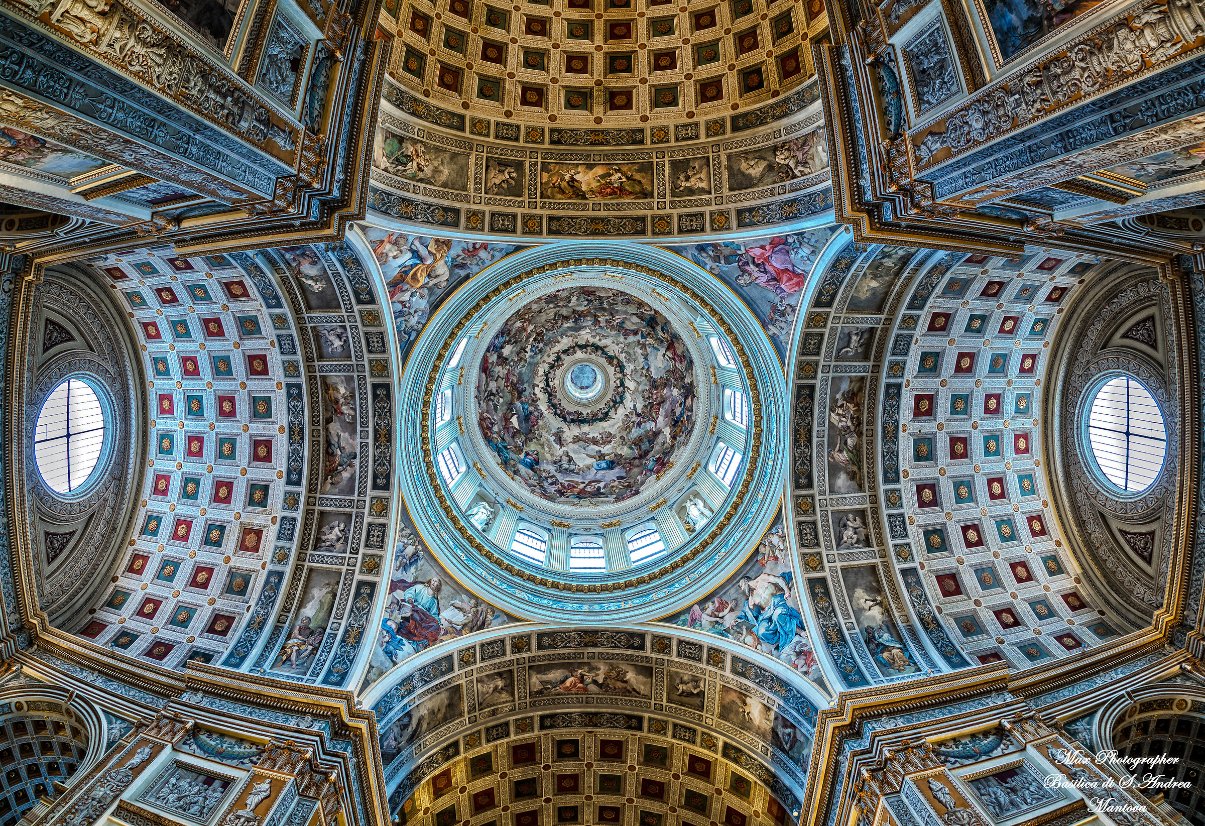 Dome of the Basilica of St. Andrew (Mantova)...