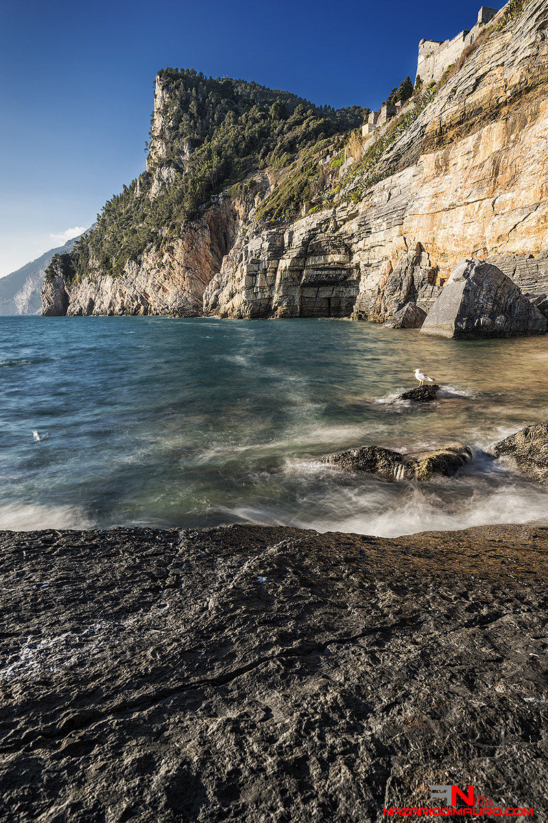 The cliff of Portovenere ......
