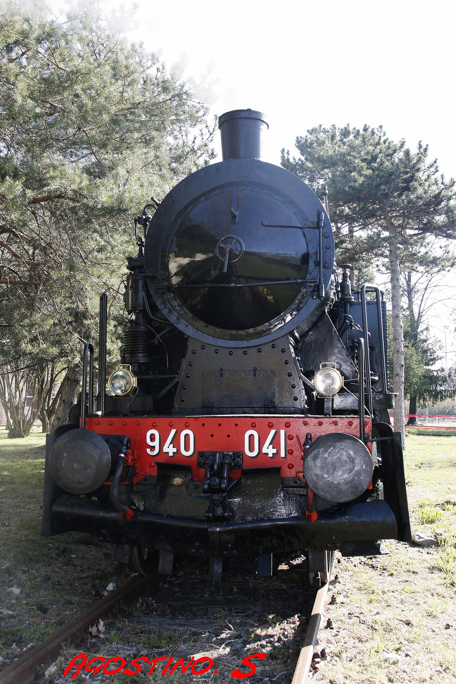 Steam locomotive...