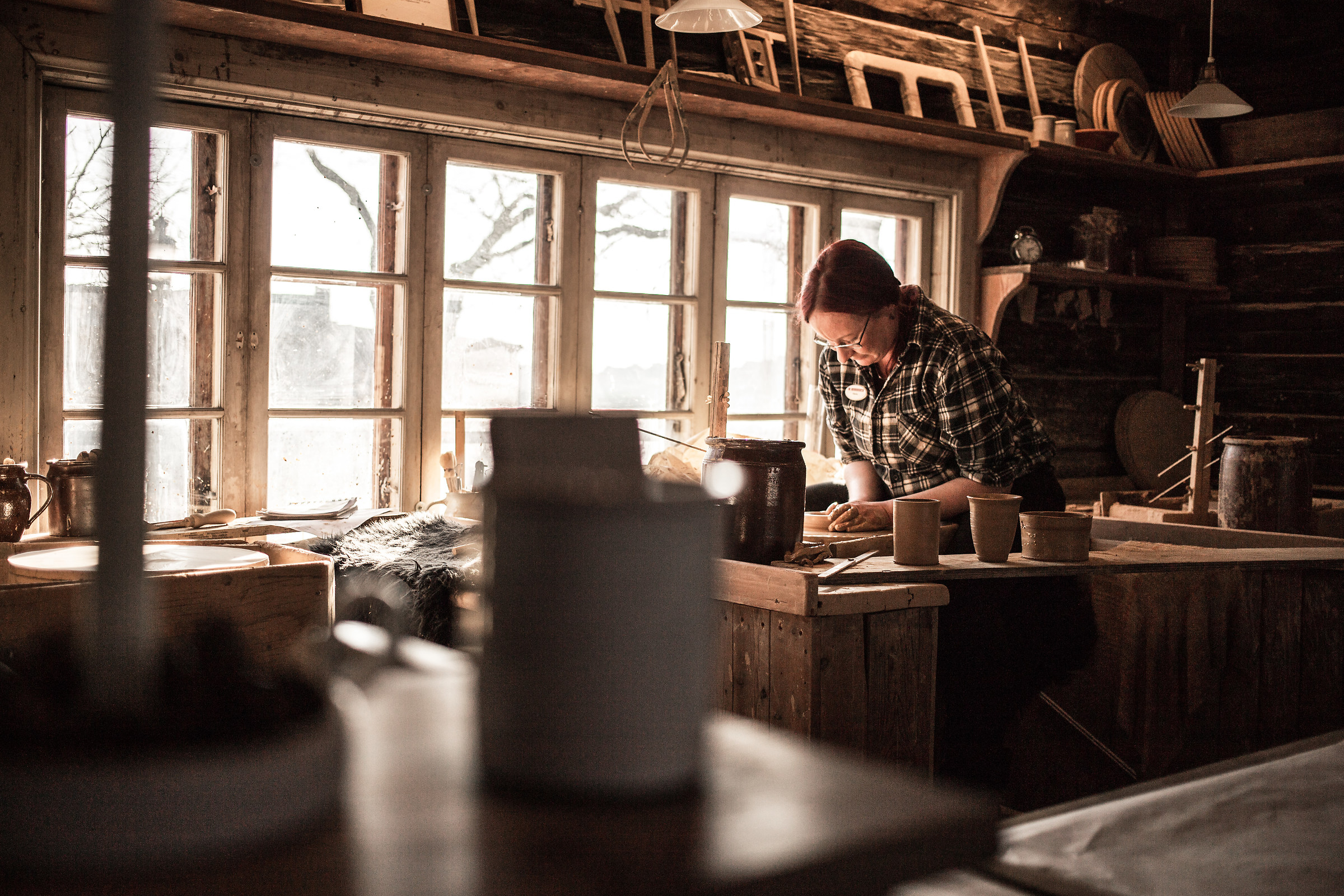 ceramist, Skansen Stockholm...