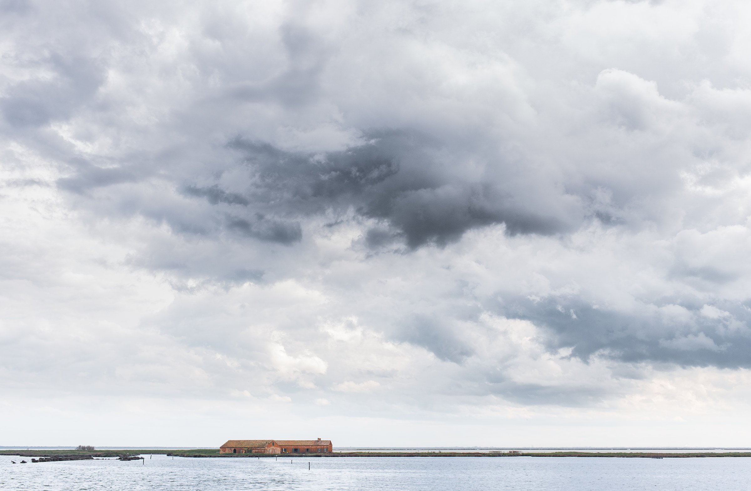 casa di Pesca nelle saline di Comacchio...