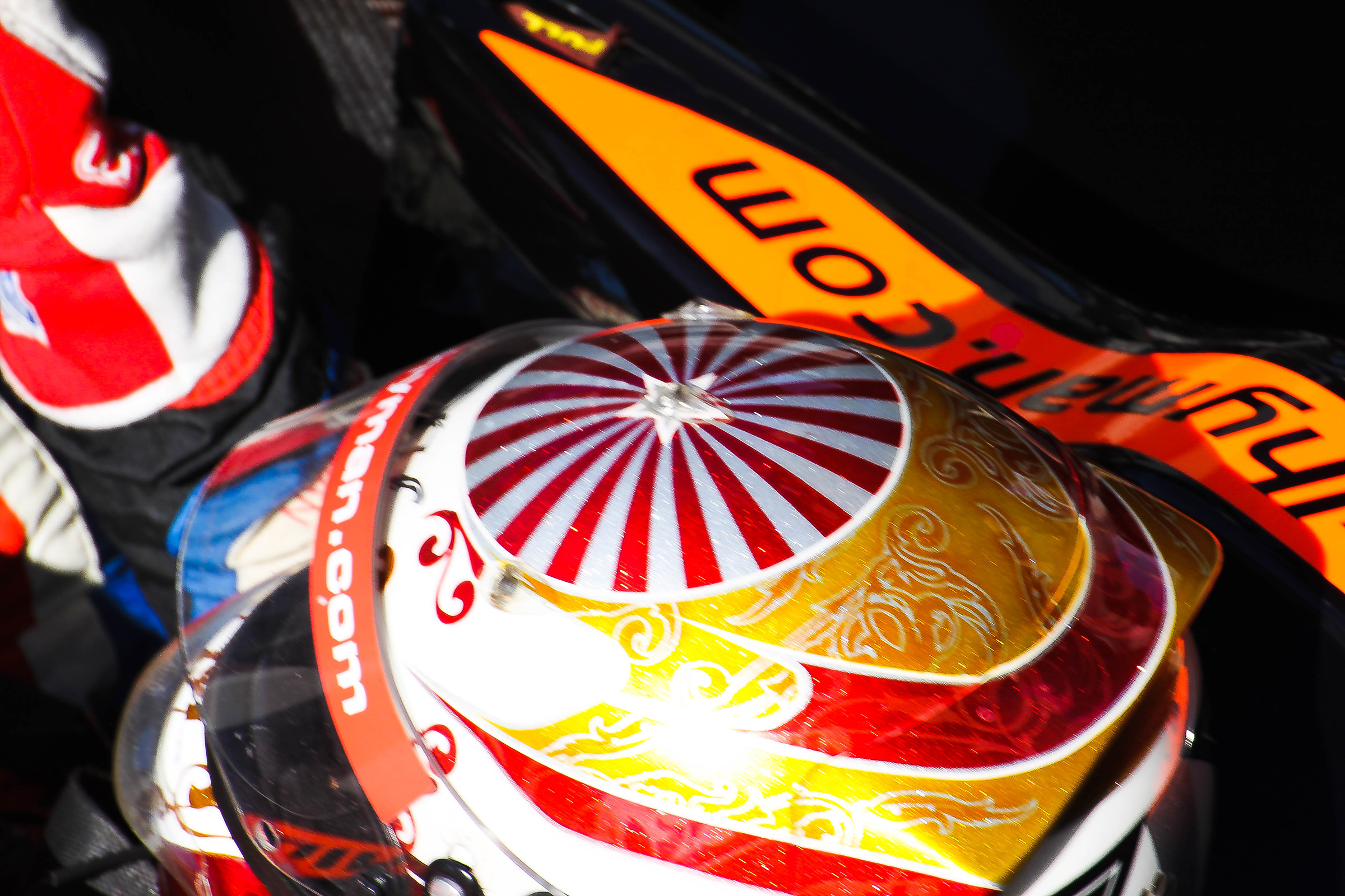 Helmet, FIA F3 Vallelunga Test...