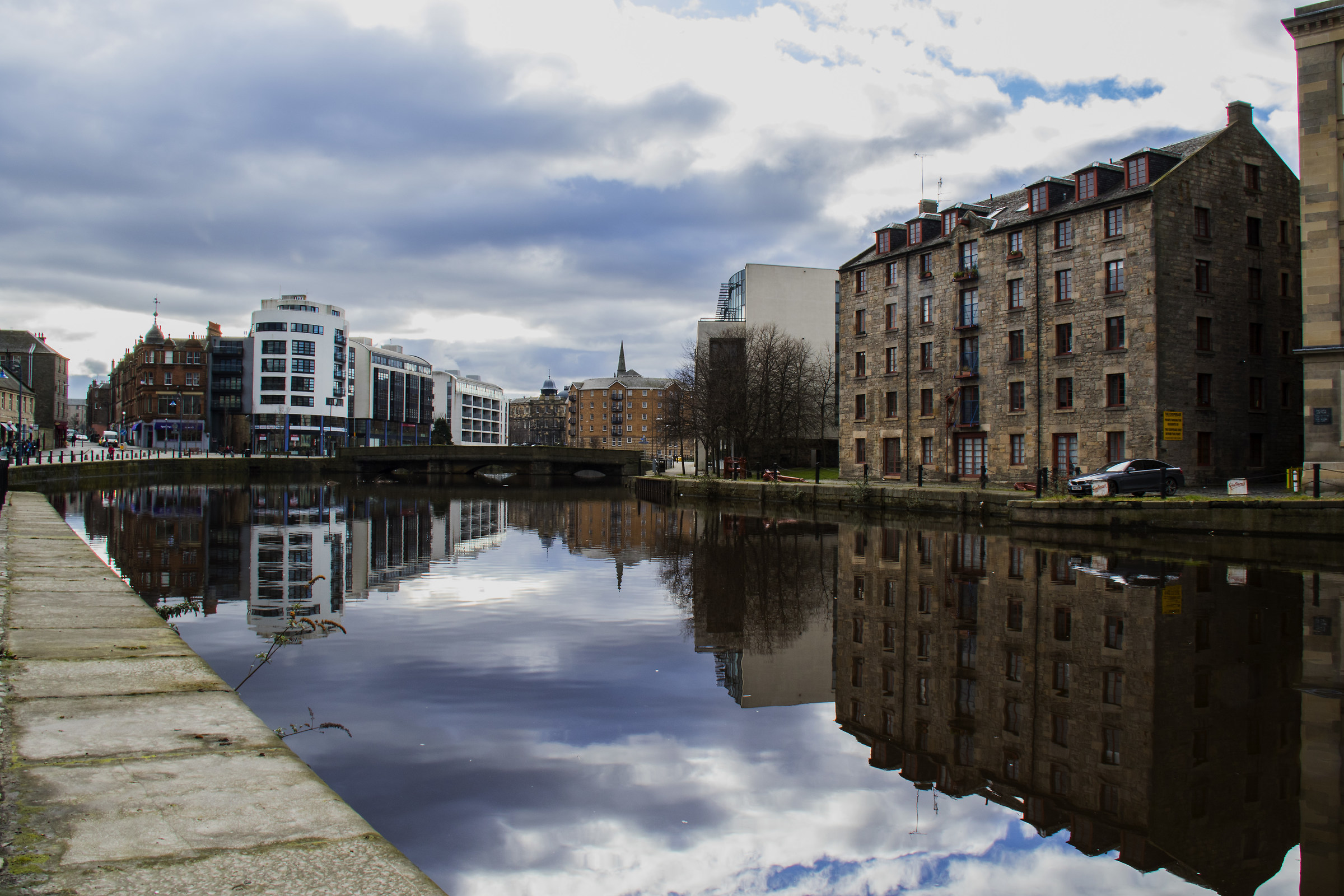 Reflection of Edinburgh...