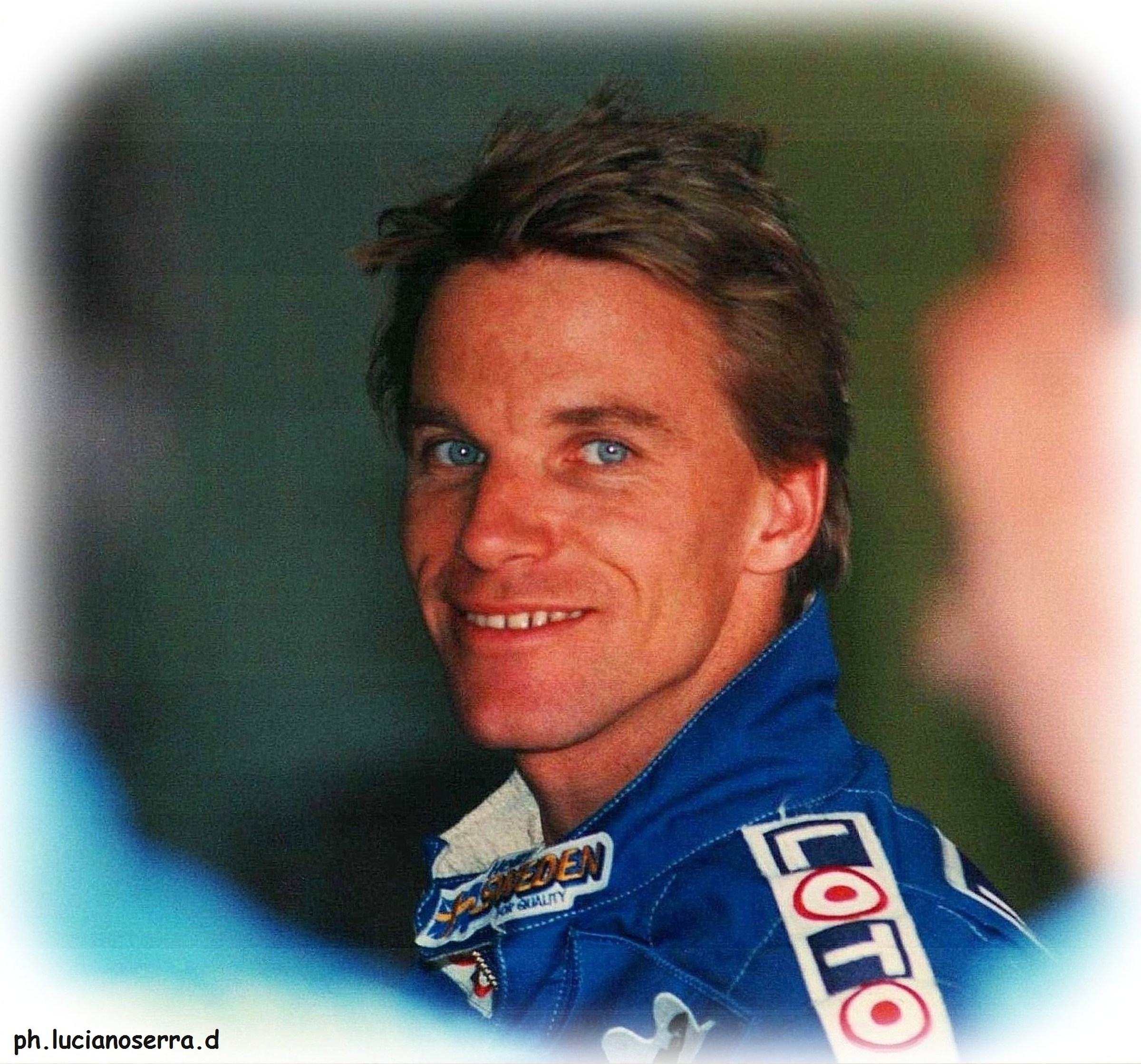 Stefan Johansson quando era pilota alla Equipe Ligier...