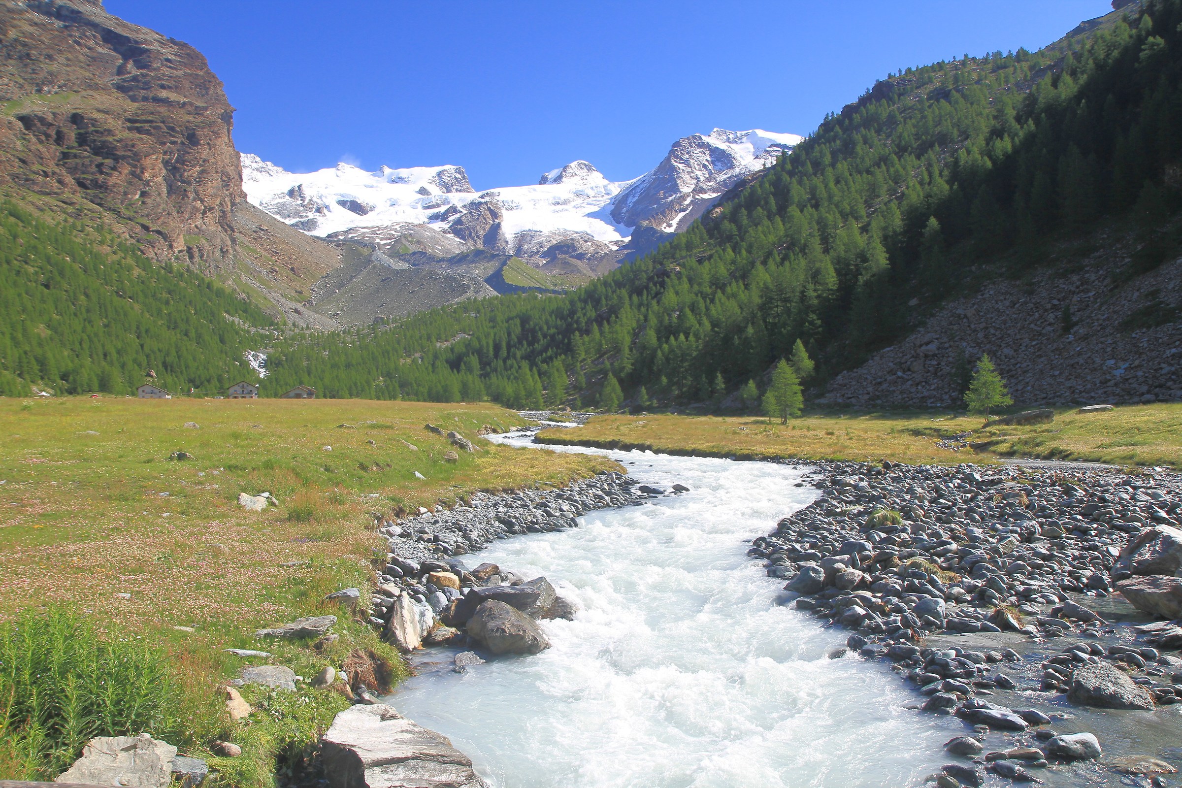 Verso il lago blu...