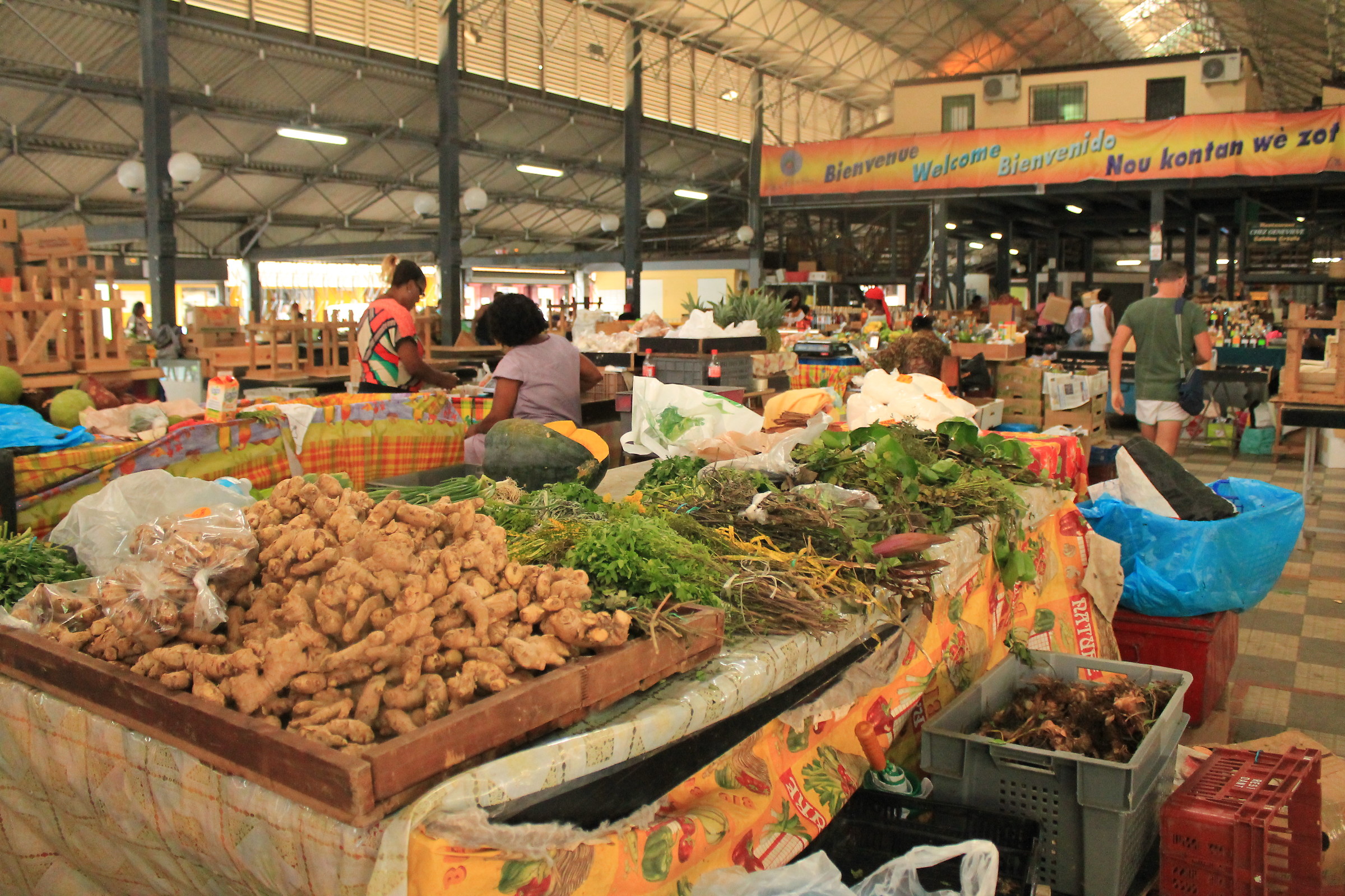 market Martinique...