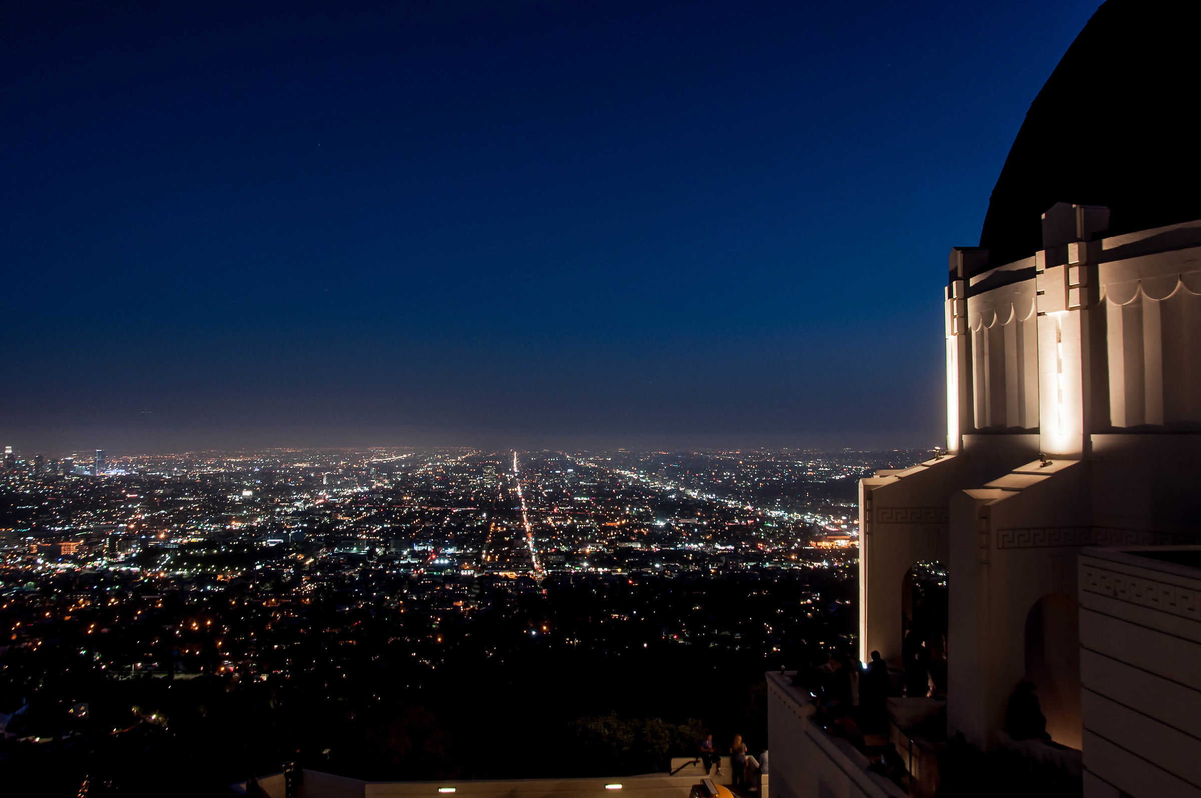 LA from the Griffith Observatory....