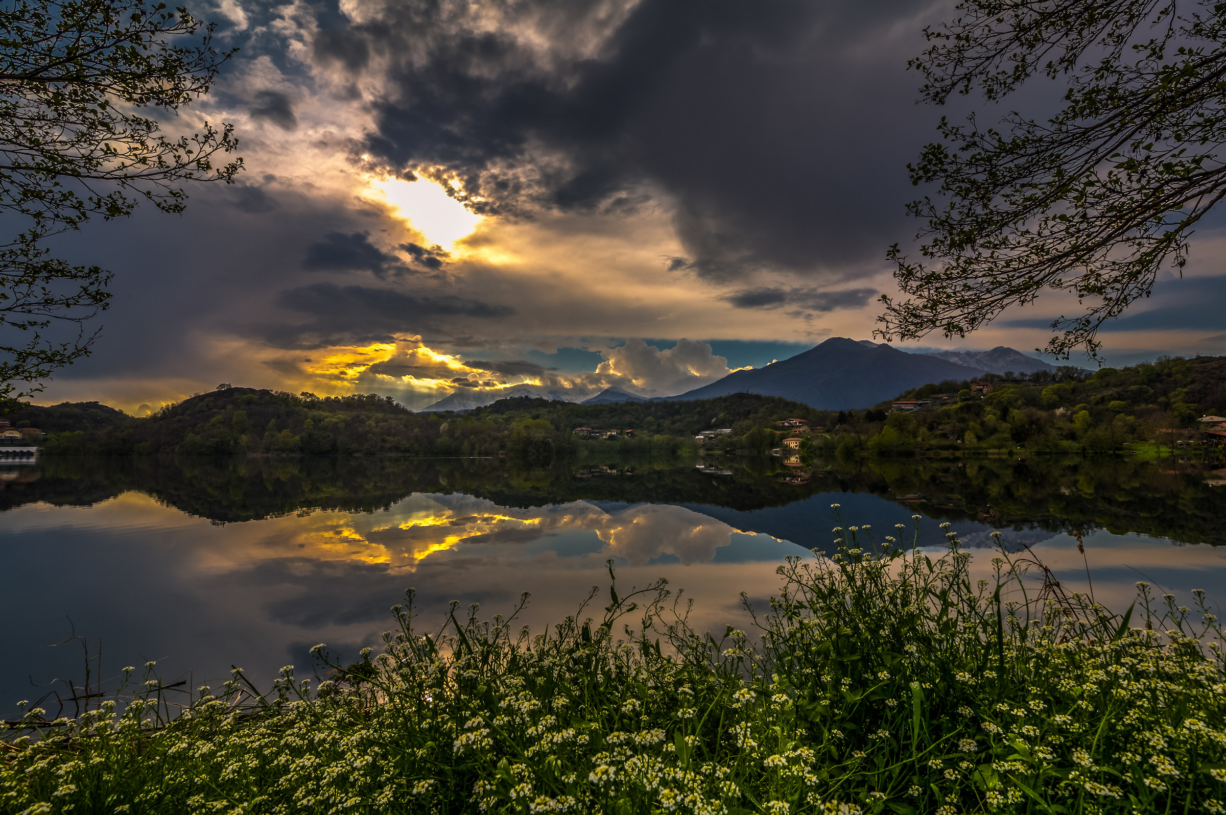 reflections on Lake Sirio 1...