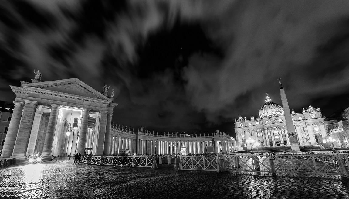 St. Peter's Basilica in the Vatican...