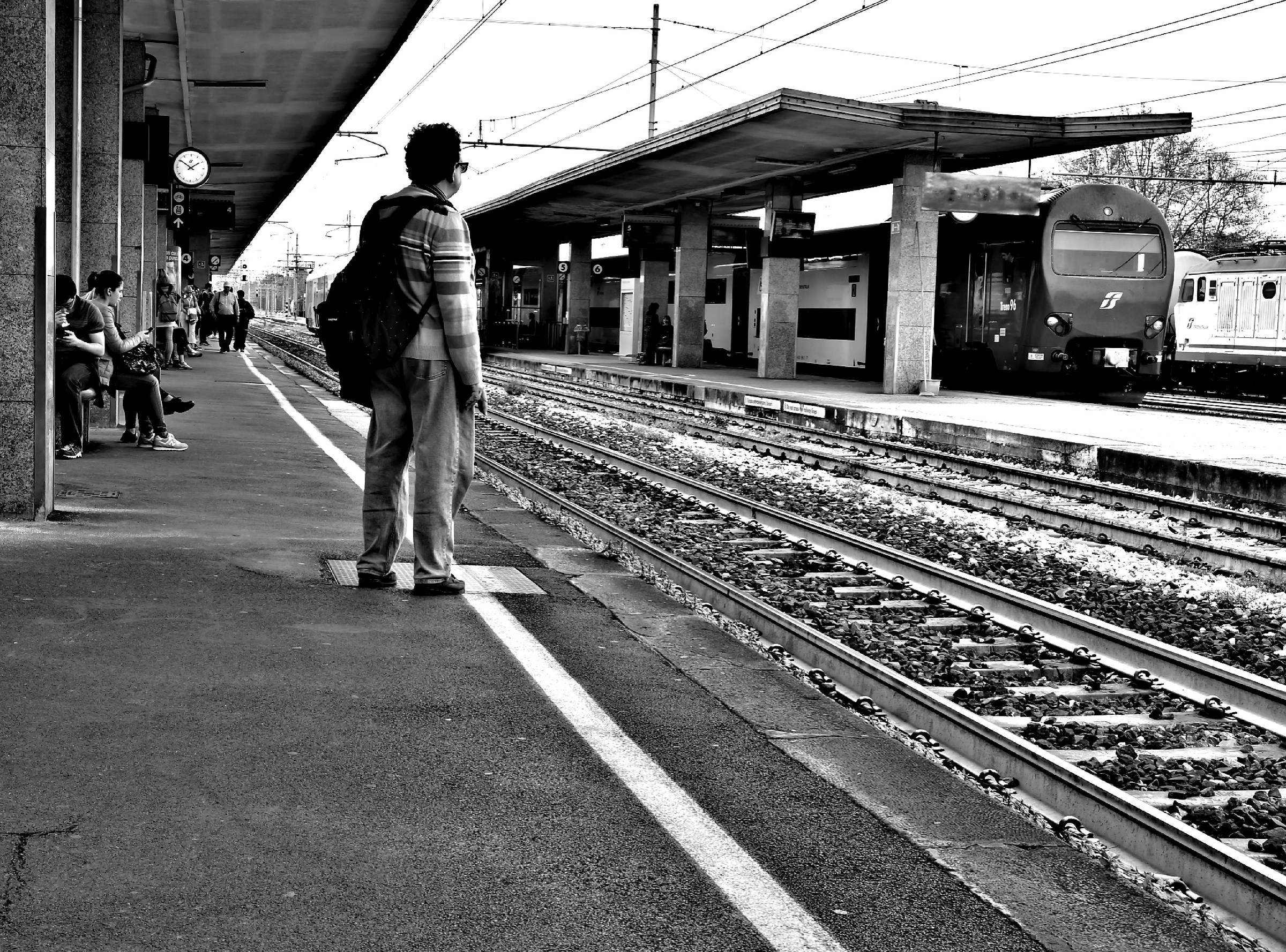 Waiting for the right train...