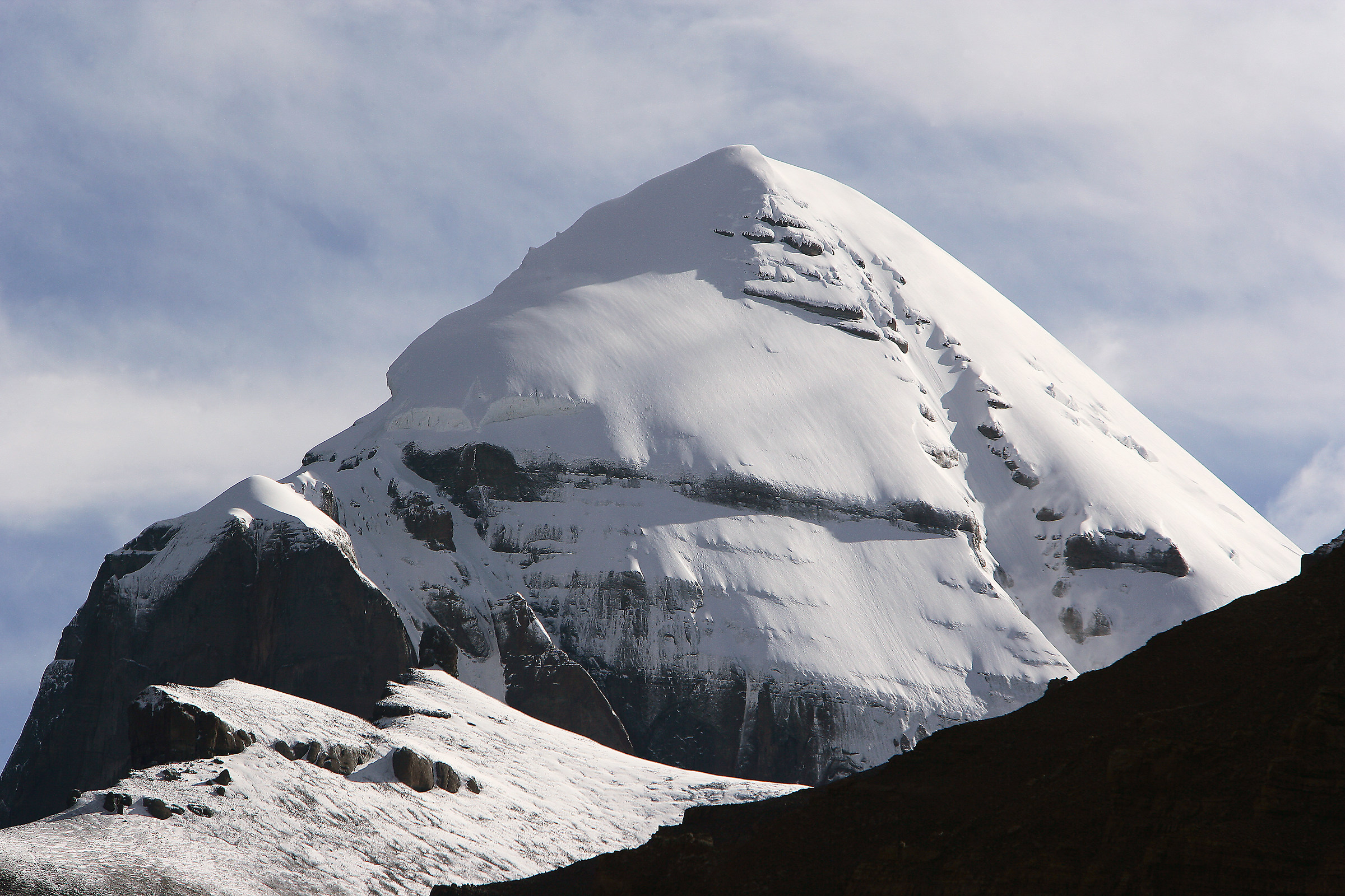 the backbone of Kailash...