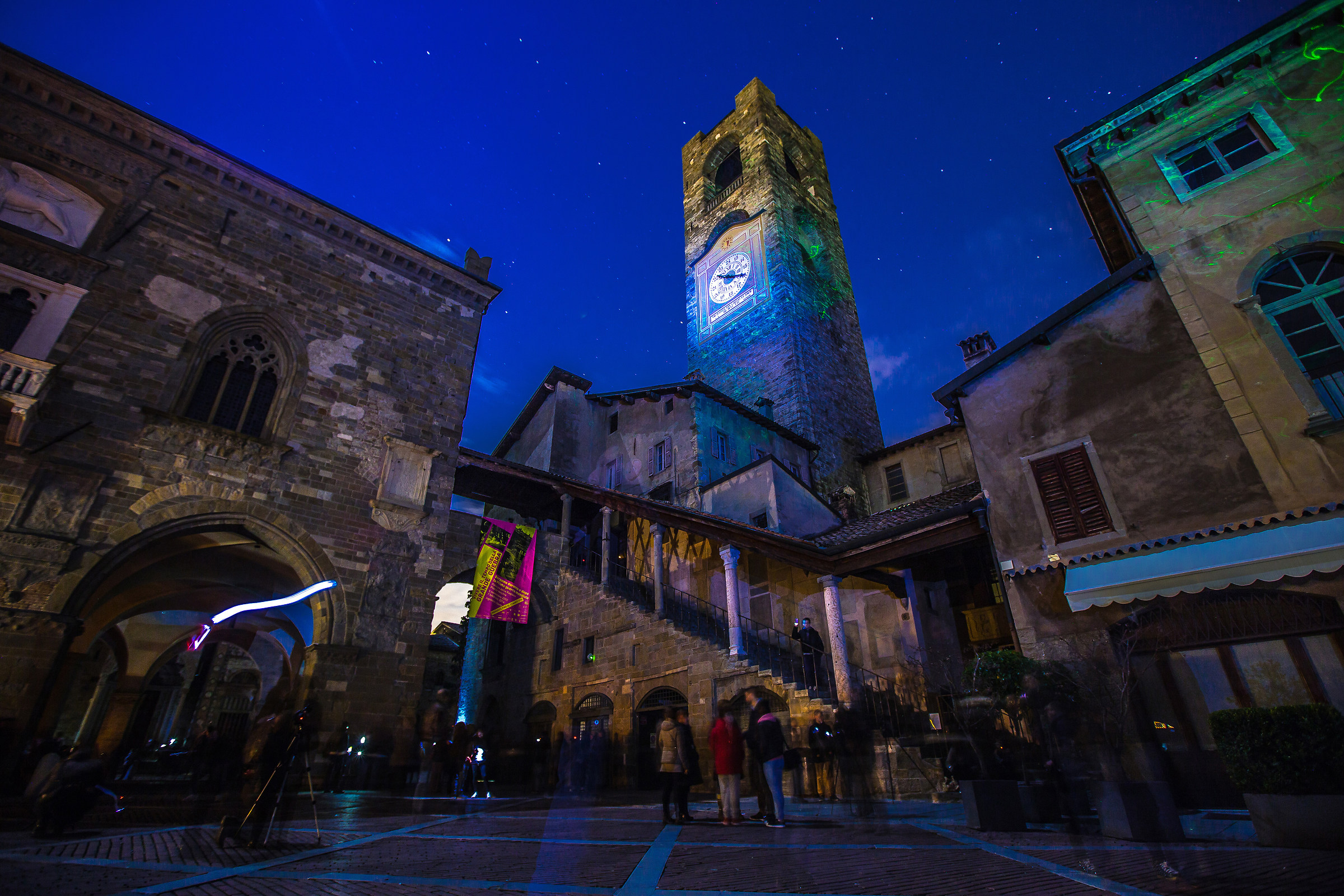 Blackouts in Bergamo high...