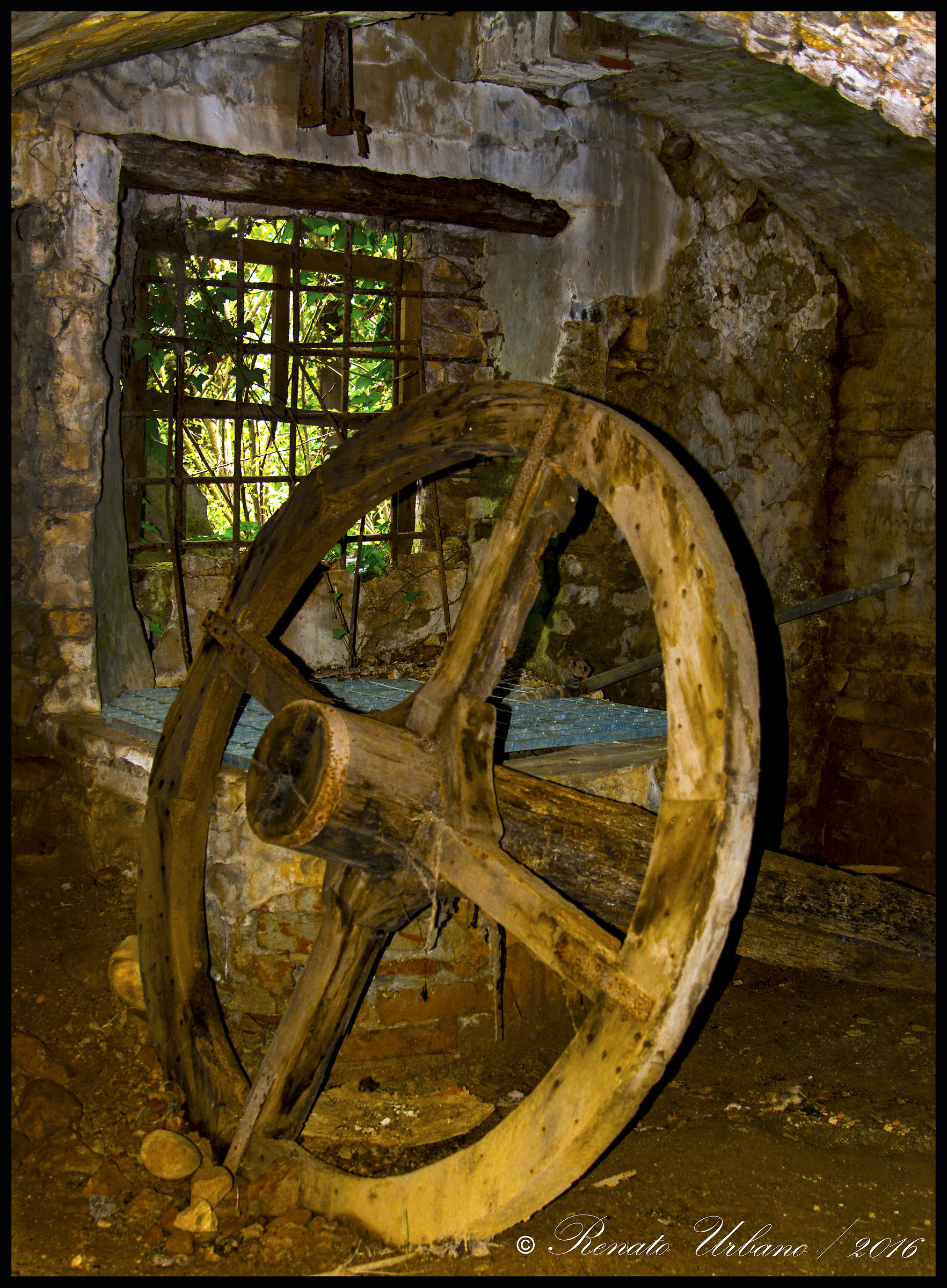 The old wheel...
