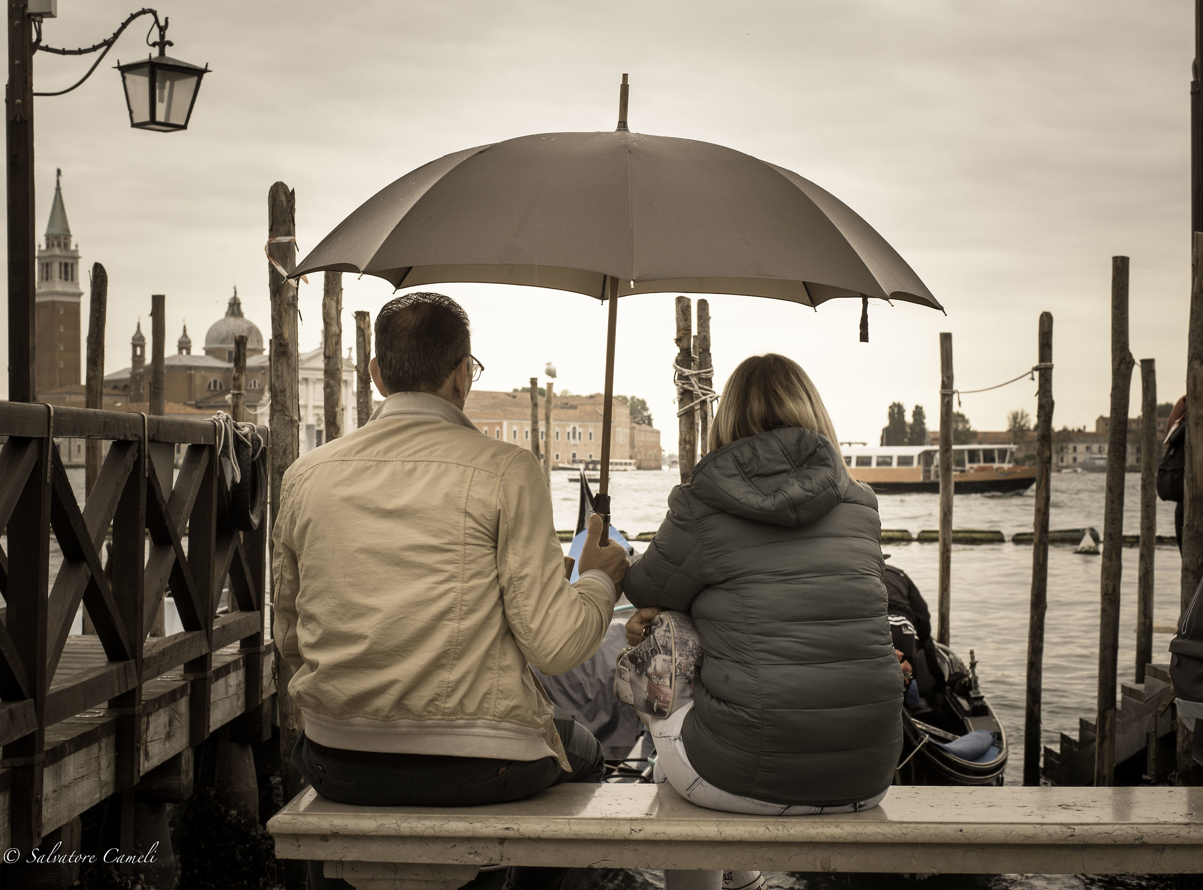 ...rain in Venice...