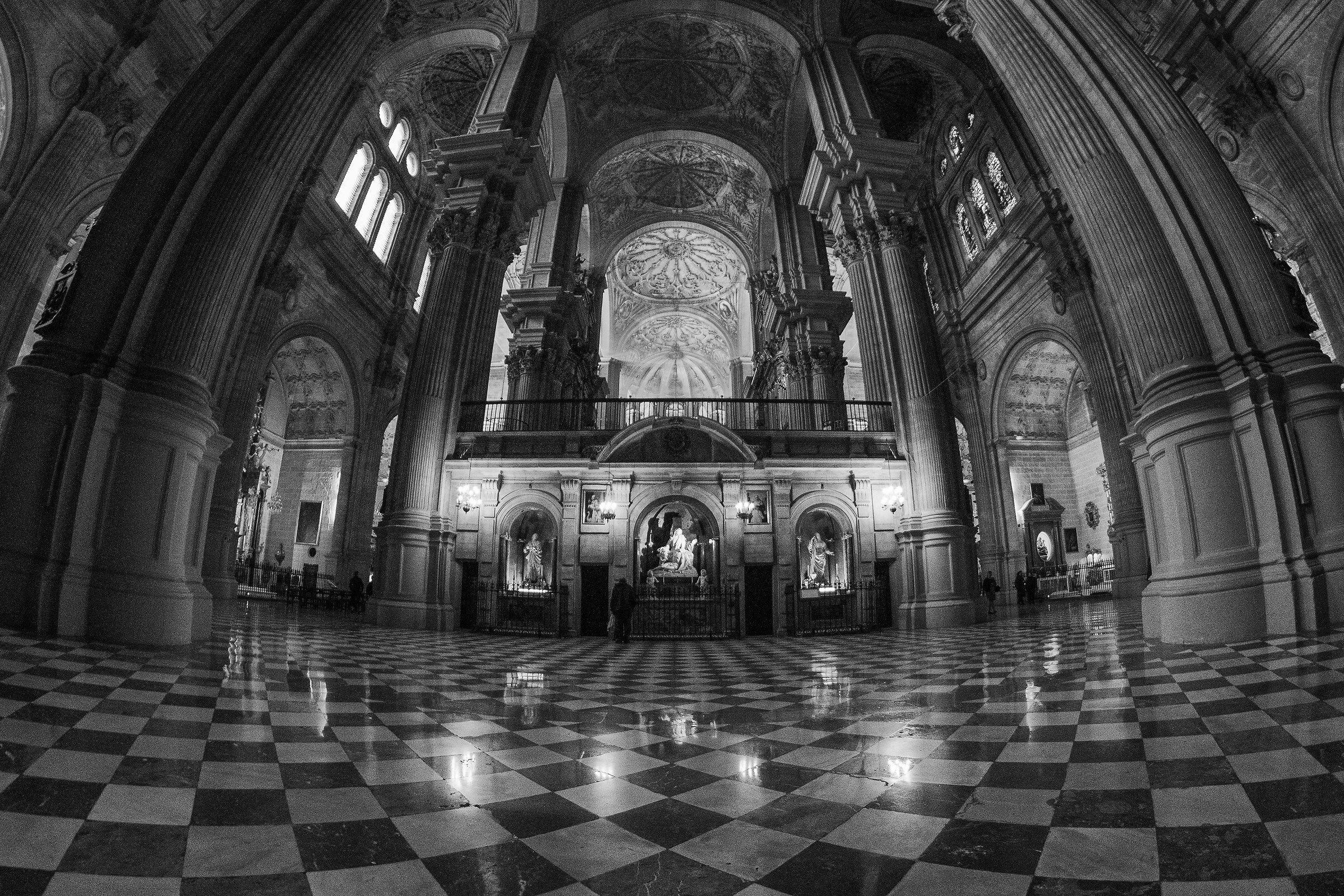 The Wonderful Interno della Cattedrale di Malaga...