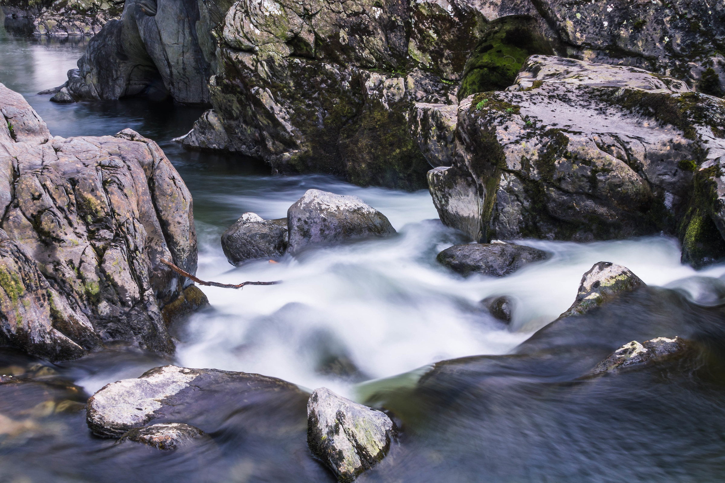 Swallow Falls, Gwydyr Forest, Snowdonia National Park...