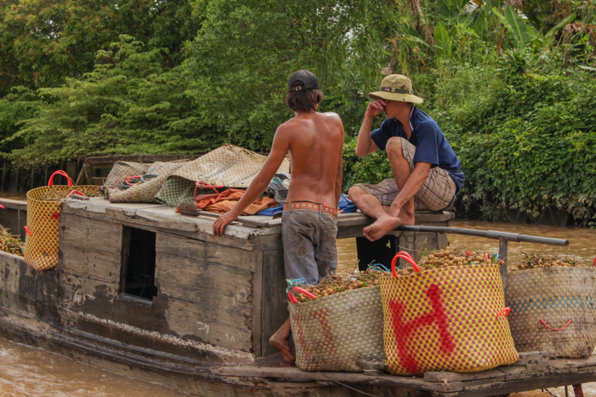 Commercianti sul Mekong...