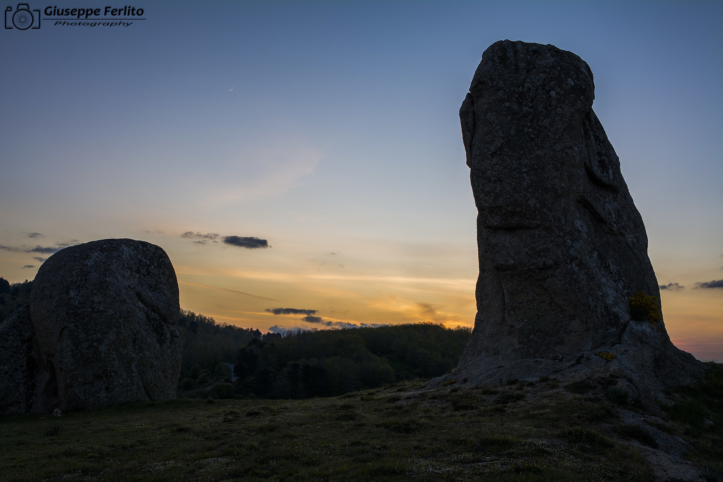 Megaliths at sunset...