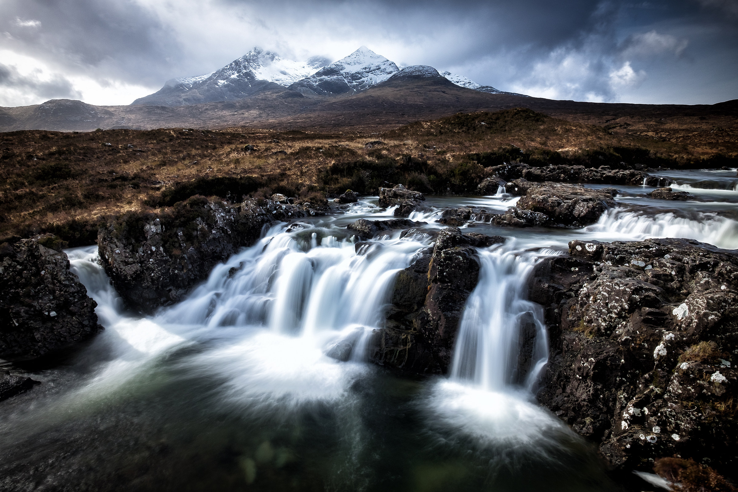 waterfalls...