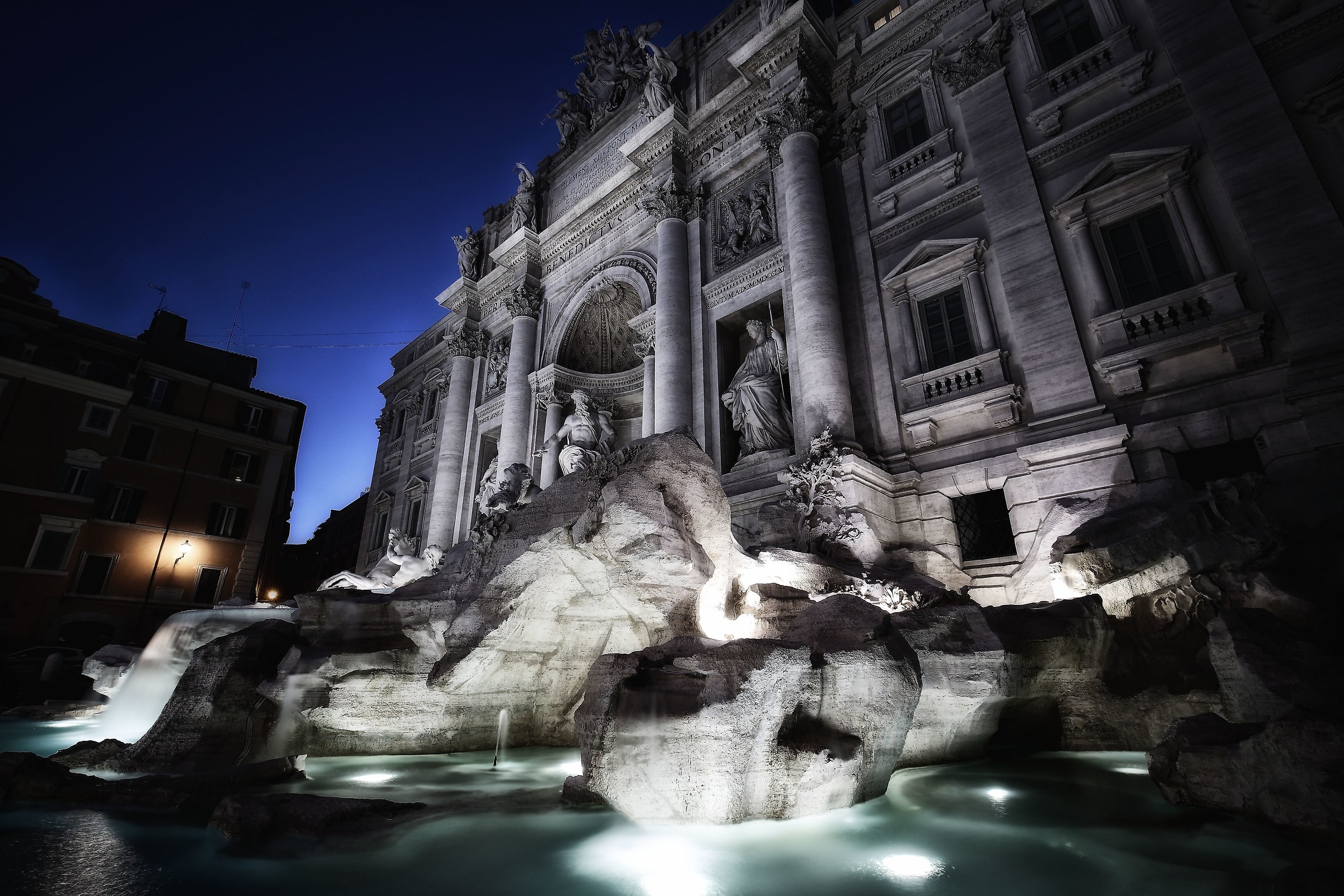 Trevi Fountain, blue hour...