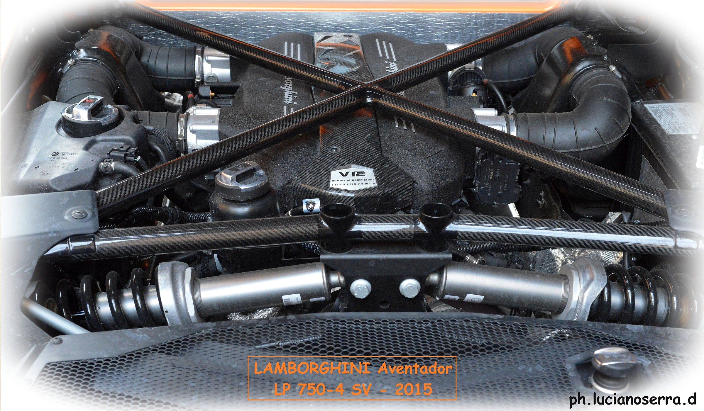 Engine Lamborghini Aventador LP 750-4...