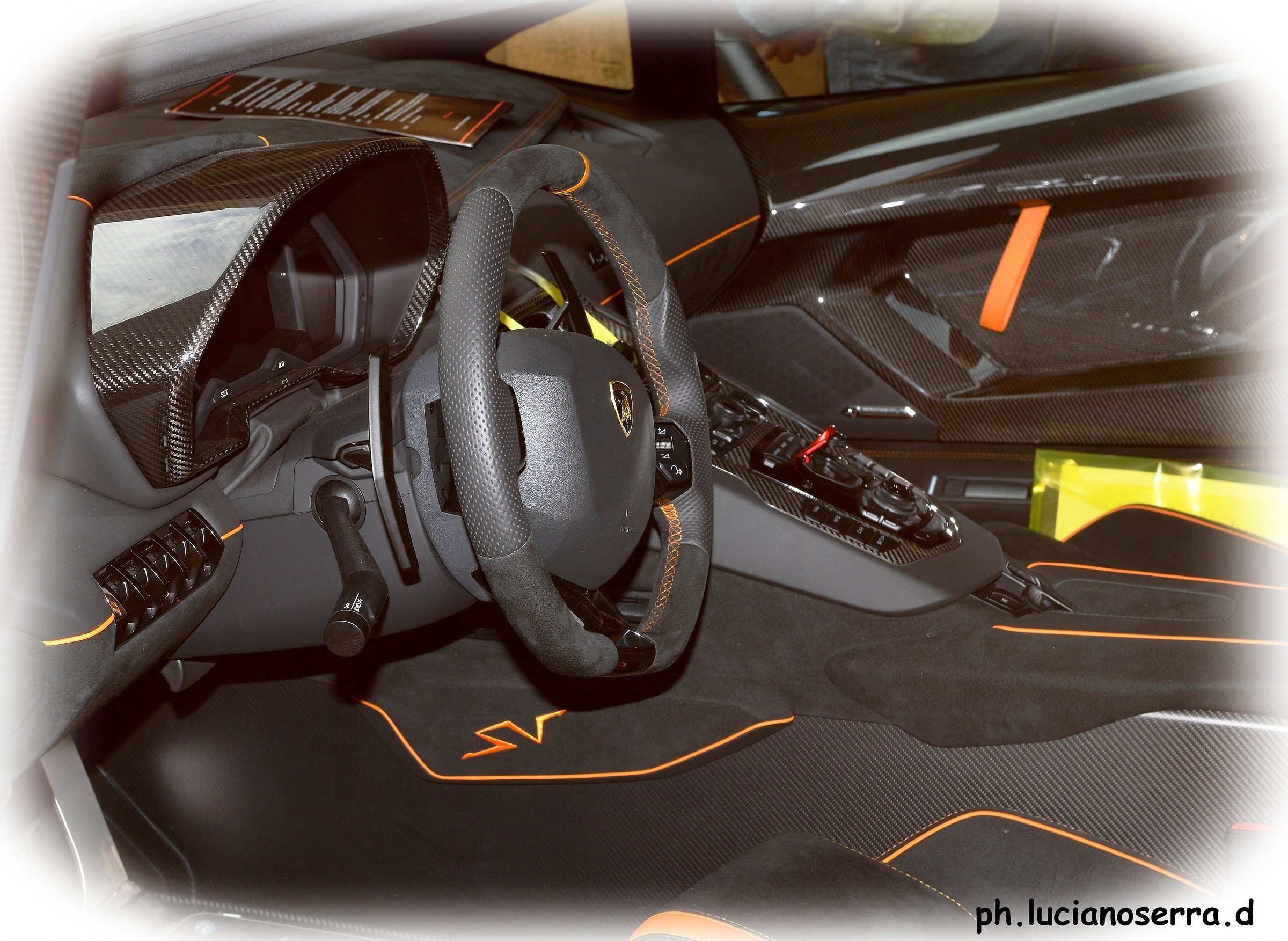 Lamborghini Aventador LP 750-4 SV - 2015... interno...